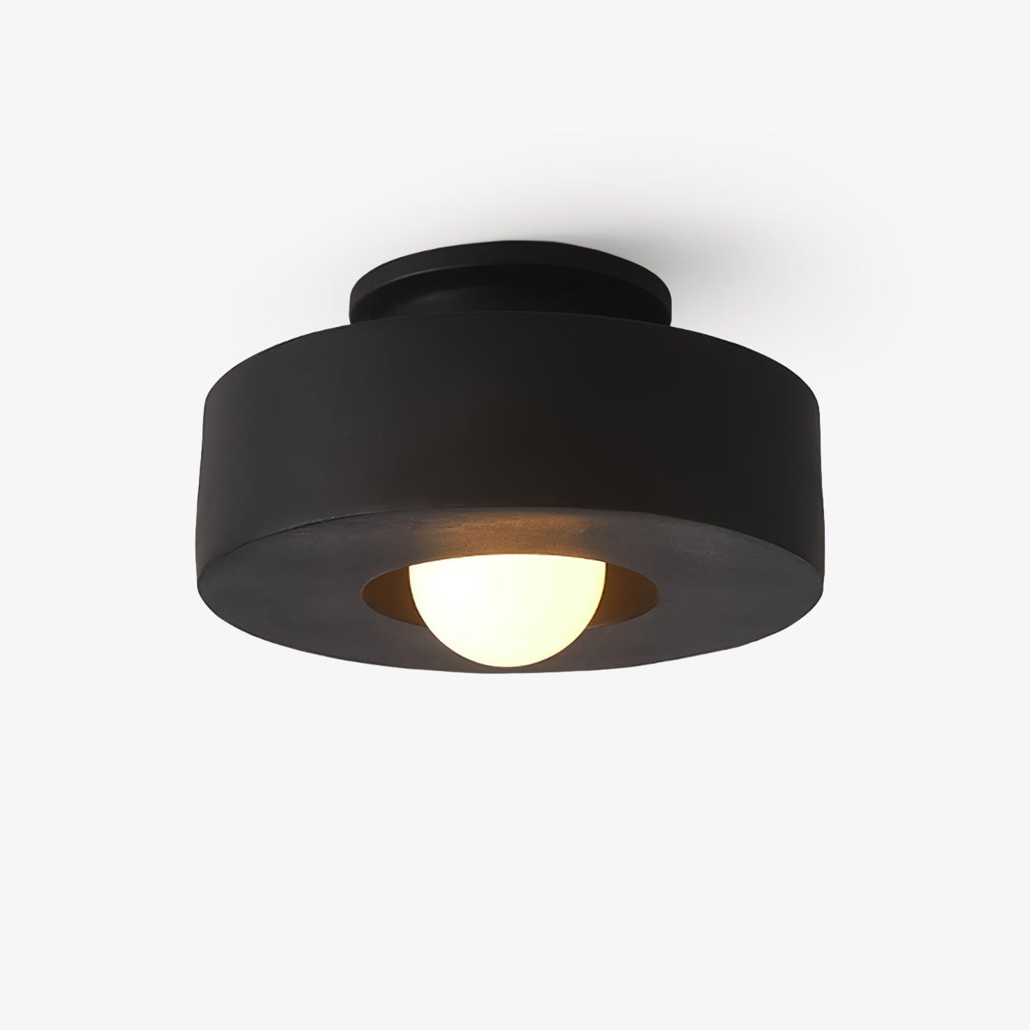 Lustra Ceiling Lamp Simon Resin Cylindrical-Neutral Decor