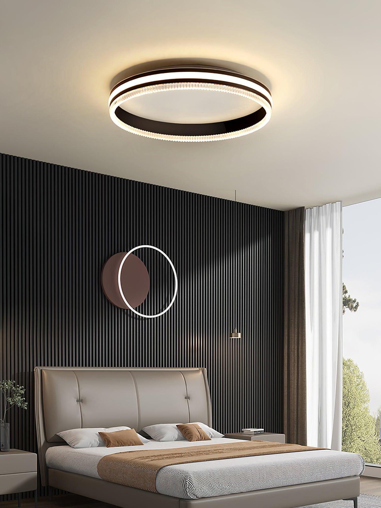 Eclipse Modern Acrylic Ceiling Light-Neutral Decor