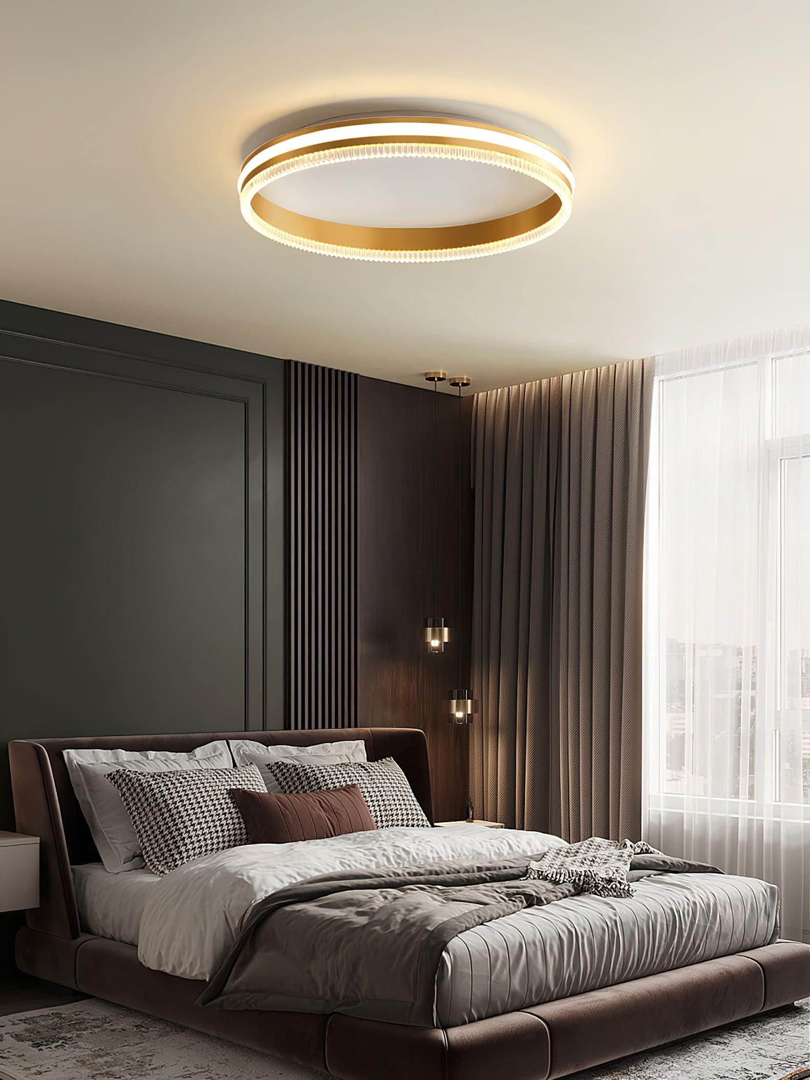 Eclipse Modern Acrylic Ceiling Light-Neutral Decor