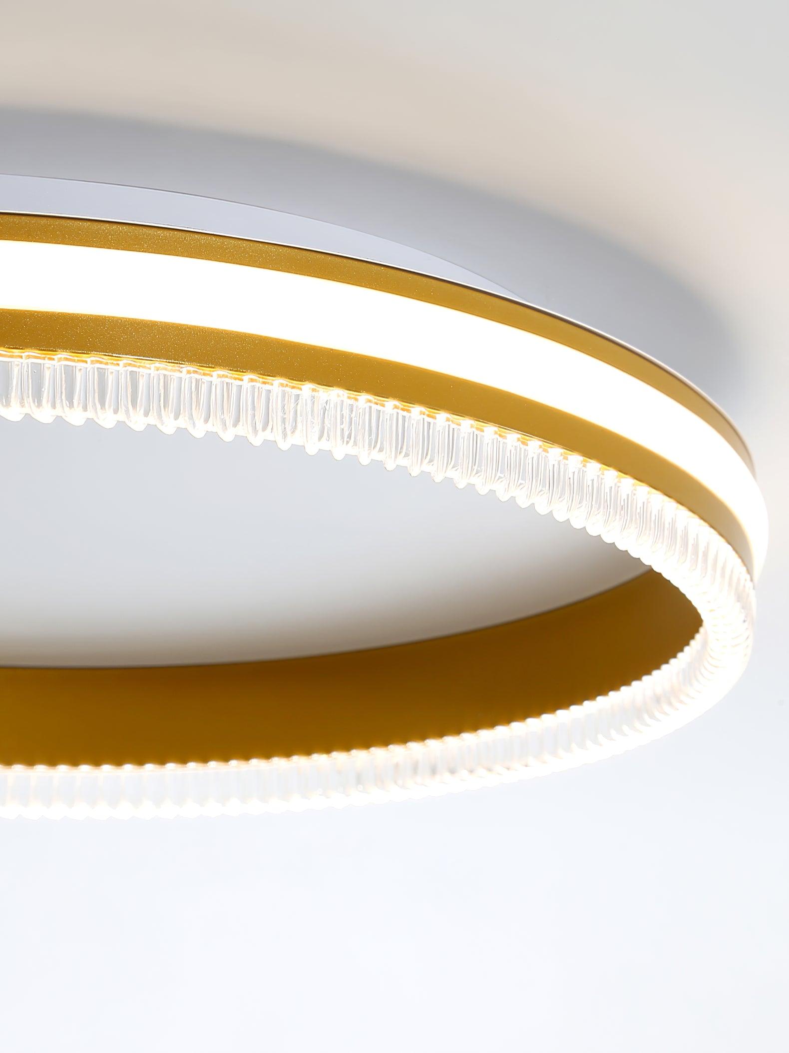 Eclipse Modern Acrylic Ceiling Light-Neutral Decor