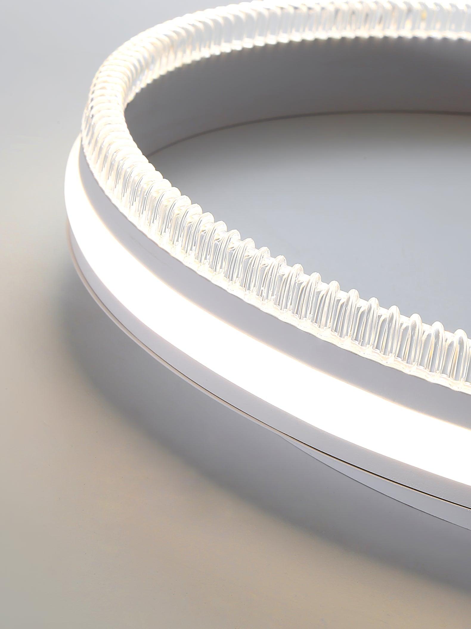 Eclipse Modern Acrylic Ceiling Light-Neutral Decor