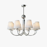 Glimmer Simplicity Chrome Chandelier-Neutral Decor