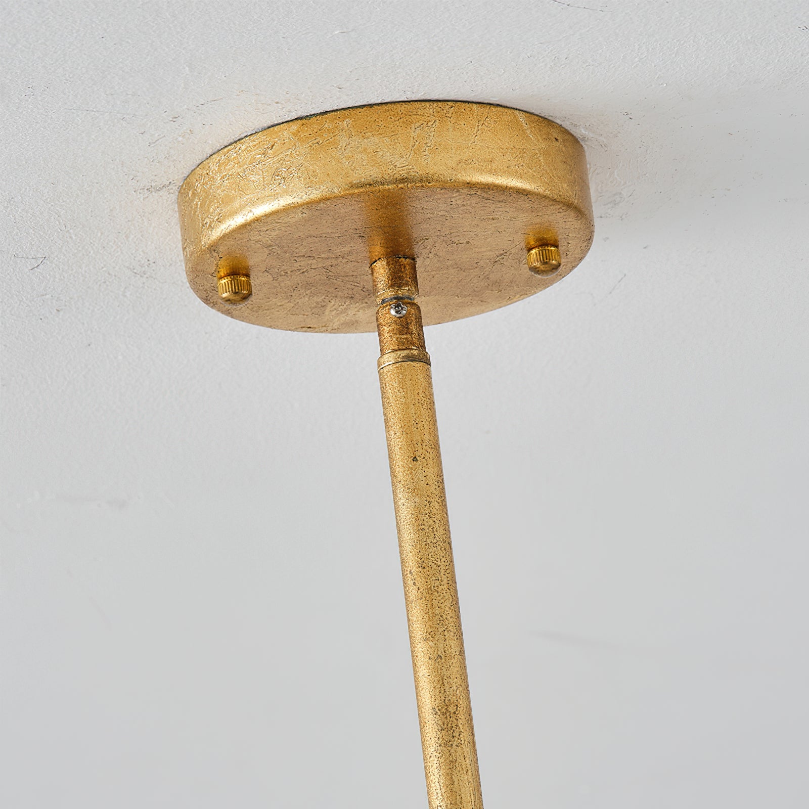 Close-up on the E14 bulb base inside the fixture.