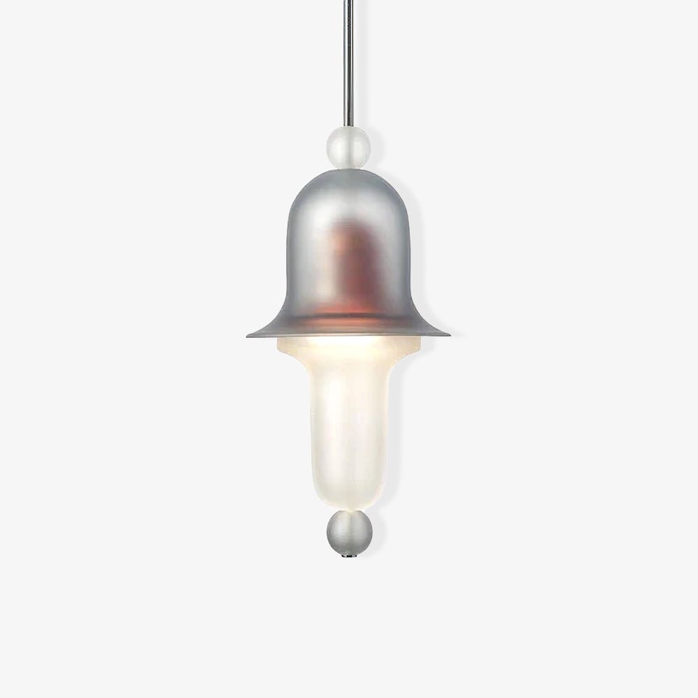 Calaeus Nordic Art Glass Pendant Light-Neutral Decor