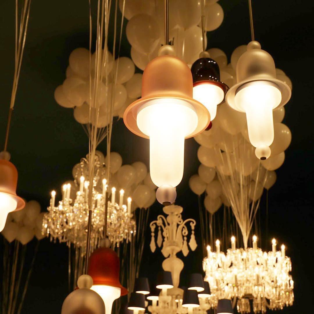 Calaeus Nordic Art Glass Pendant Light-Neutral Decor