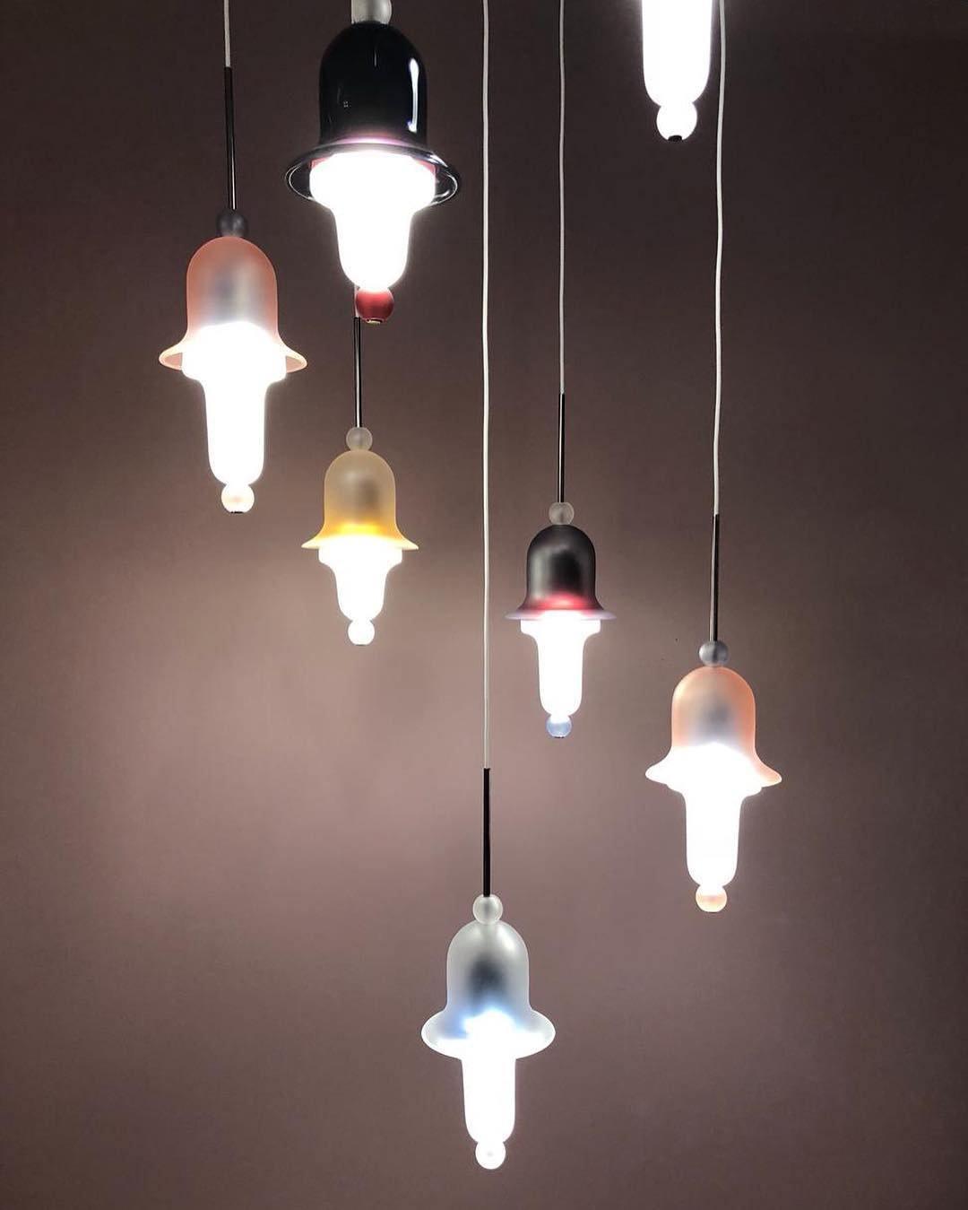 Calaeus Nordic Art Glass Pendant Light-Neutral Decor