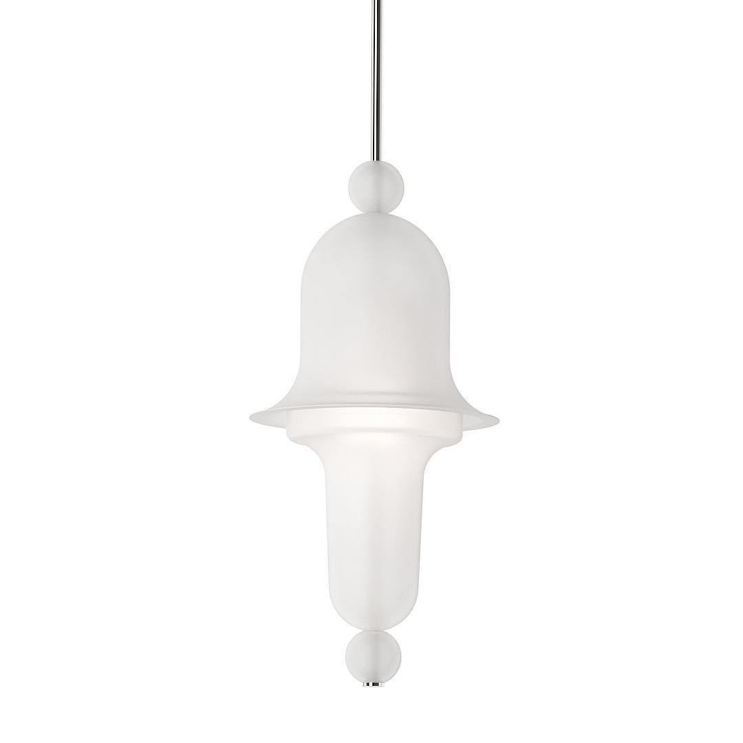 Calaeus Nordic Art Glass Pendant Light-Neutral Decor