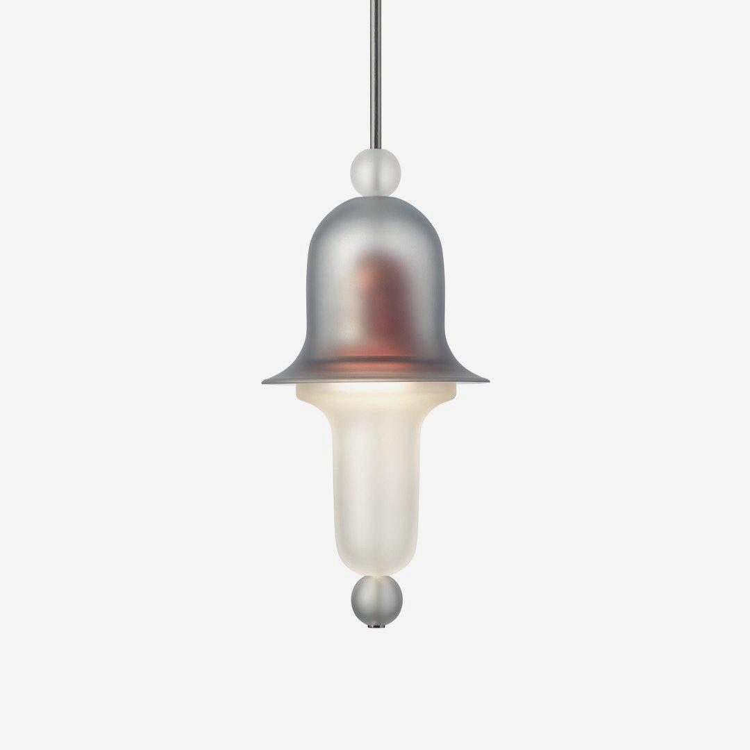 Calaeus Nordic Art Glass Pendant Light-Neutral Decor