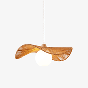 Yaslen Art Natural Woven Pendant Lamp-Neutral Decor