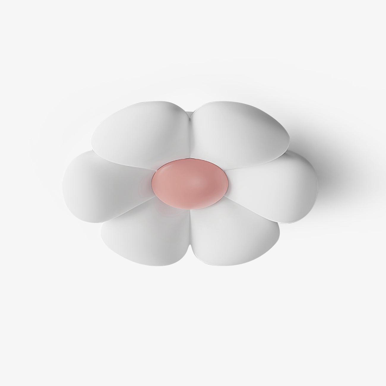Solara Ceiling Lamp Six-Leaf Flower for Kids Room-Neutral Decor