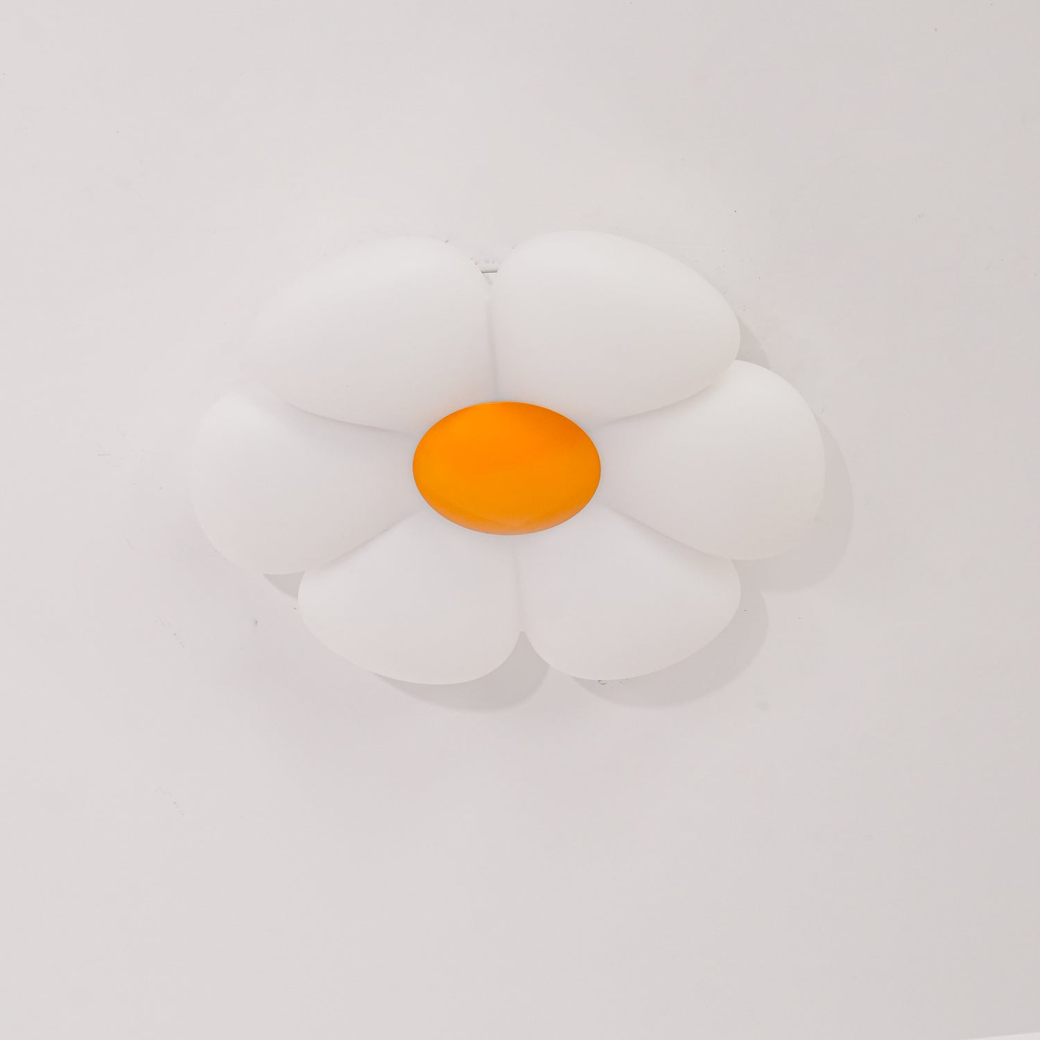 Solara Ceiling Lamp Six-Leaf Flower for Kids Room-Neutral Decor