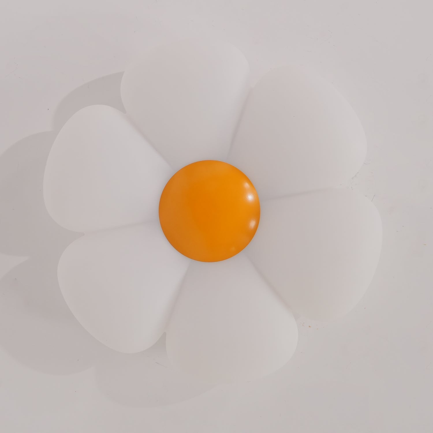 Solara Ceiling Lamp Six-Leaf Flower for Kids Room-Neutral Decor