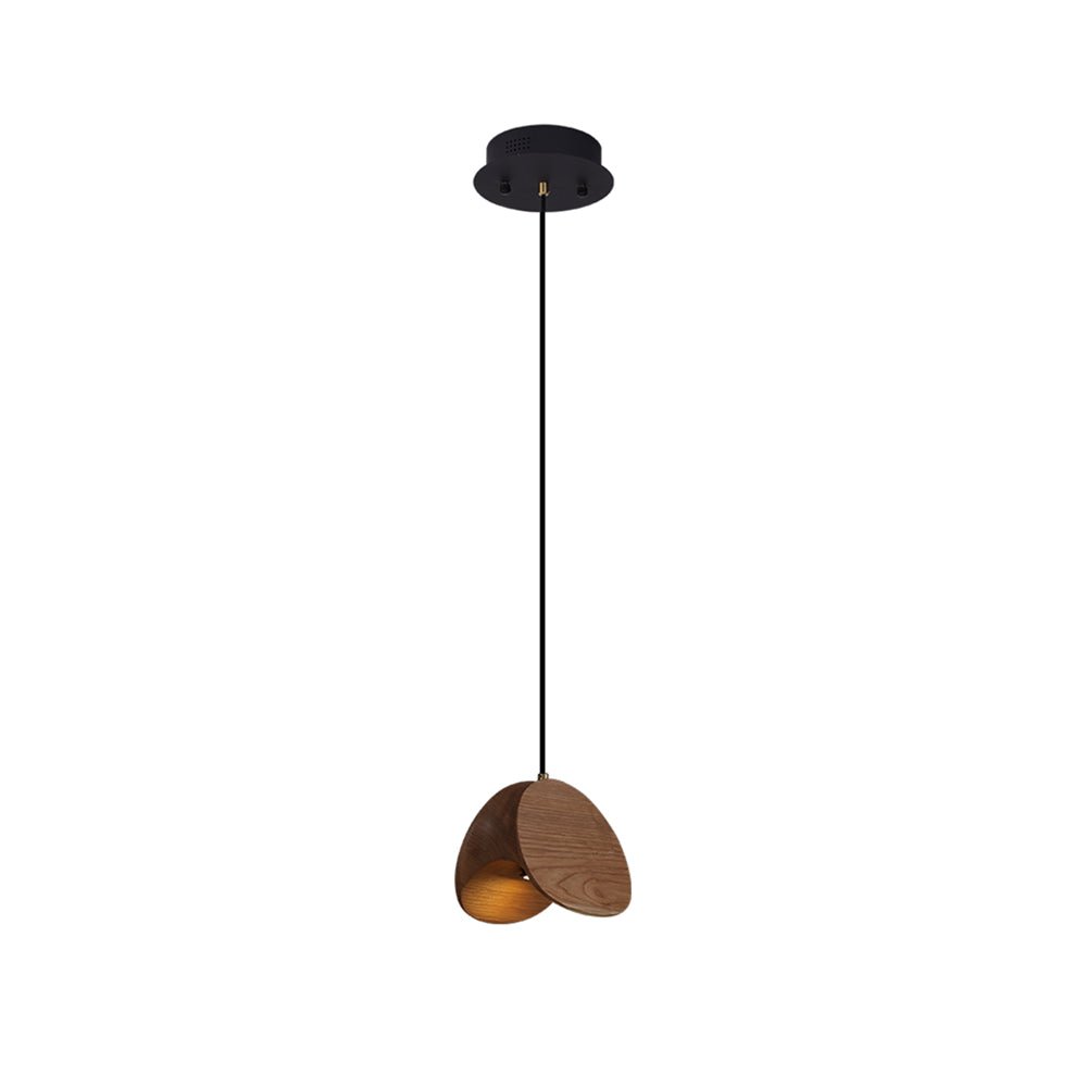 Elmiren Cluster Wood Pendant Light-Neutral Decor