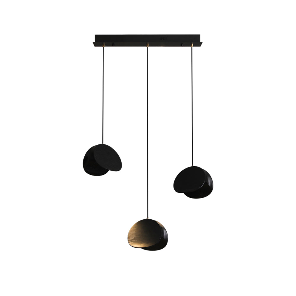 Elmiren Cluster Wood Pendant Light-Neutral Decor