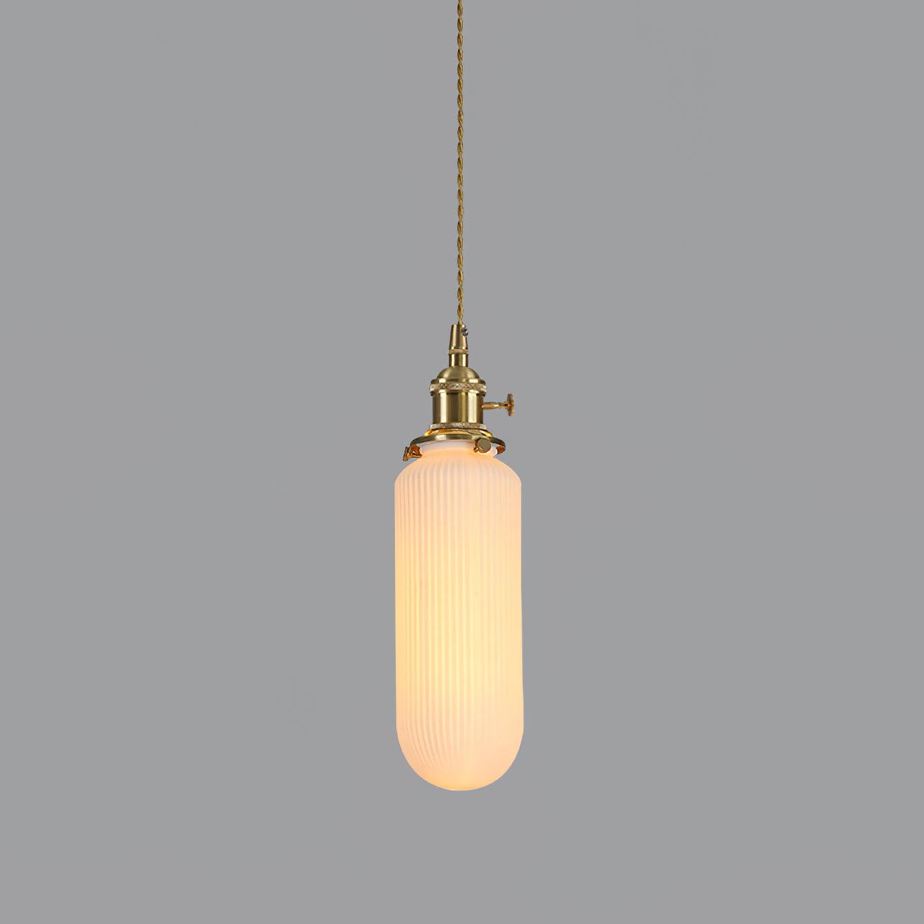 Liora Vintage Ceramic Pendant Light-Neutral Decor