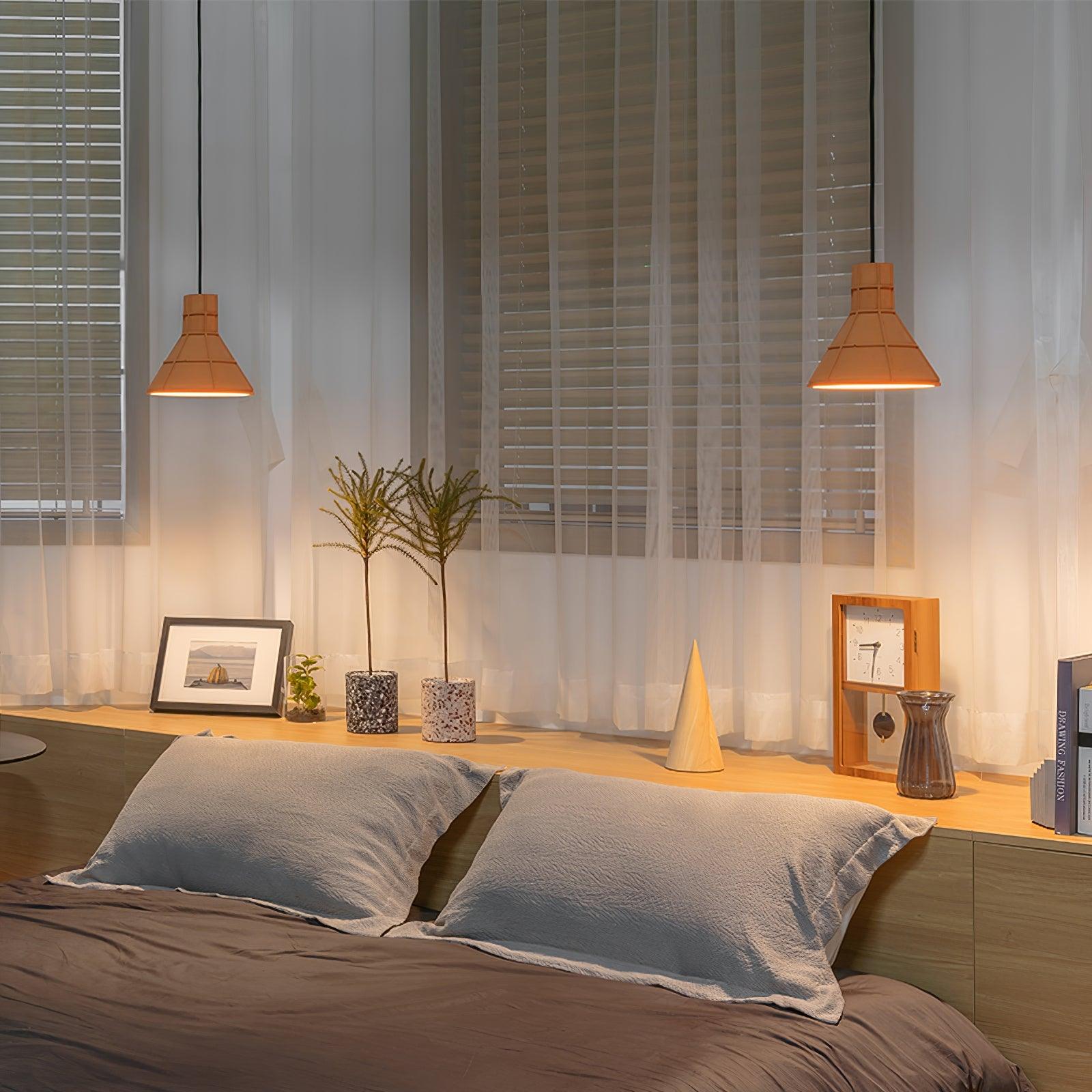 Marnie Modern Cement Pendant Light-Neutral Decor