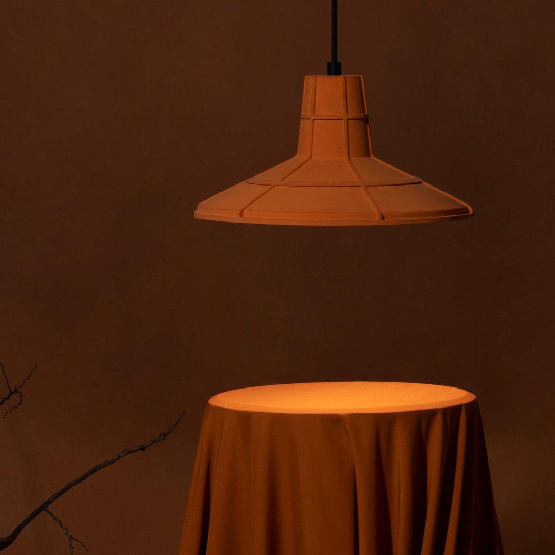 Marnie Modern Cement Pendant Light-Neutral Decor