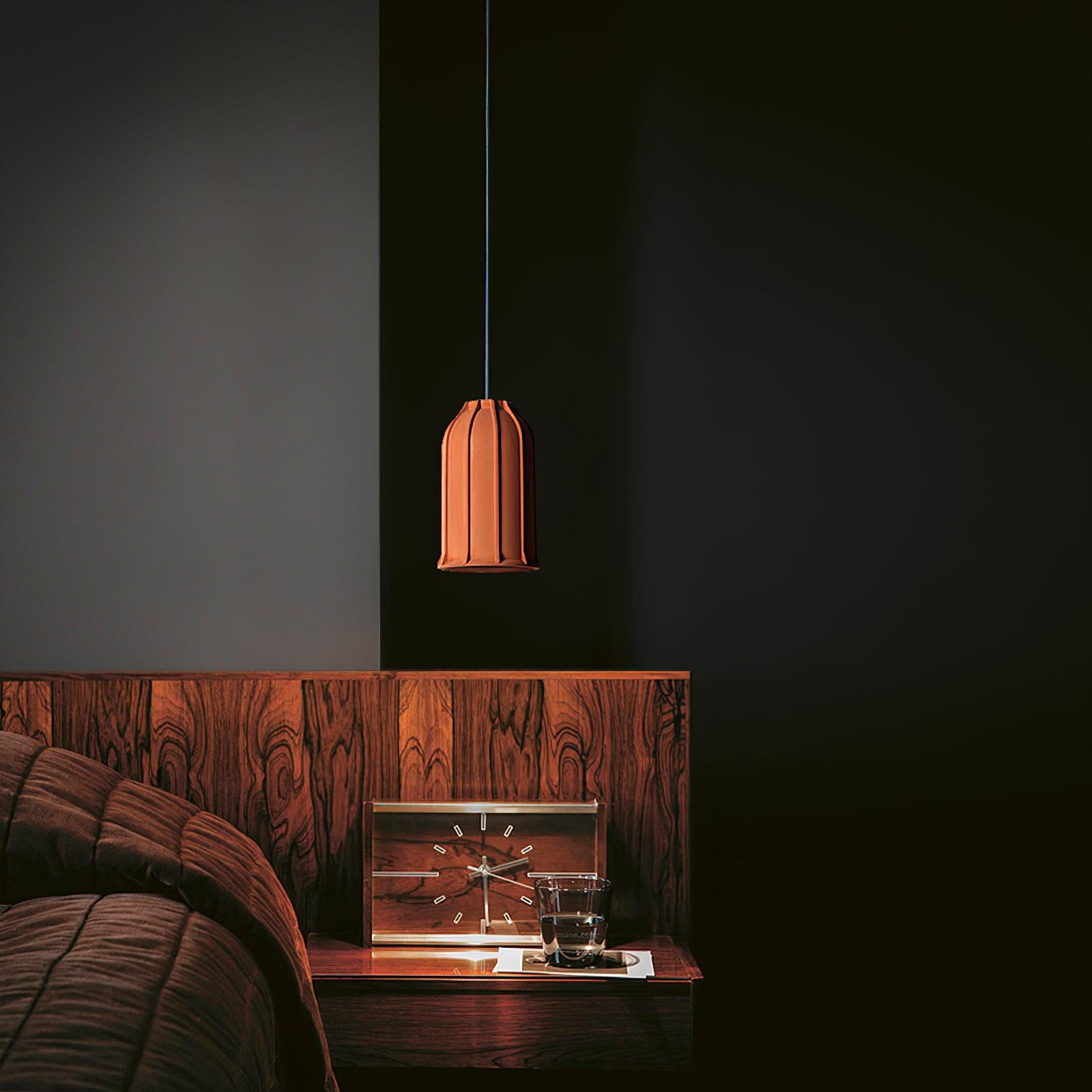Marnie Modern Cement Pendant Light-Neutral Decor
