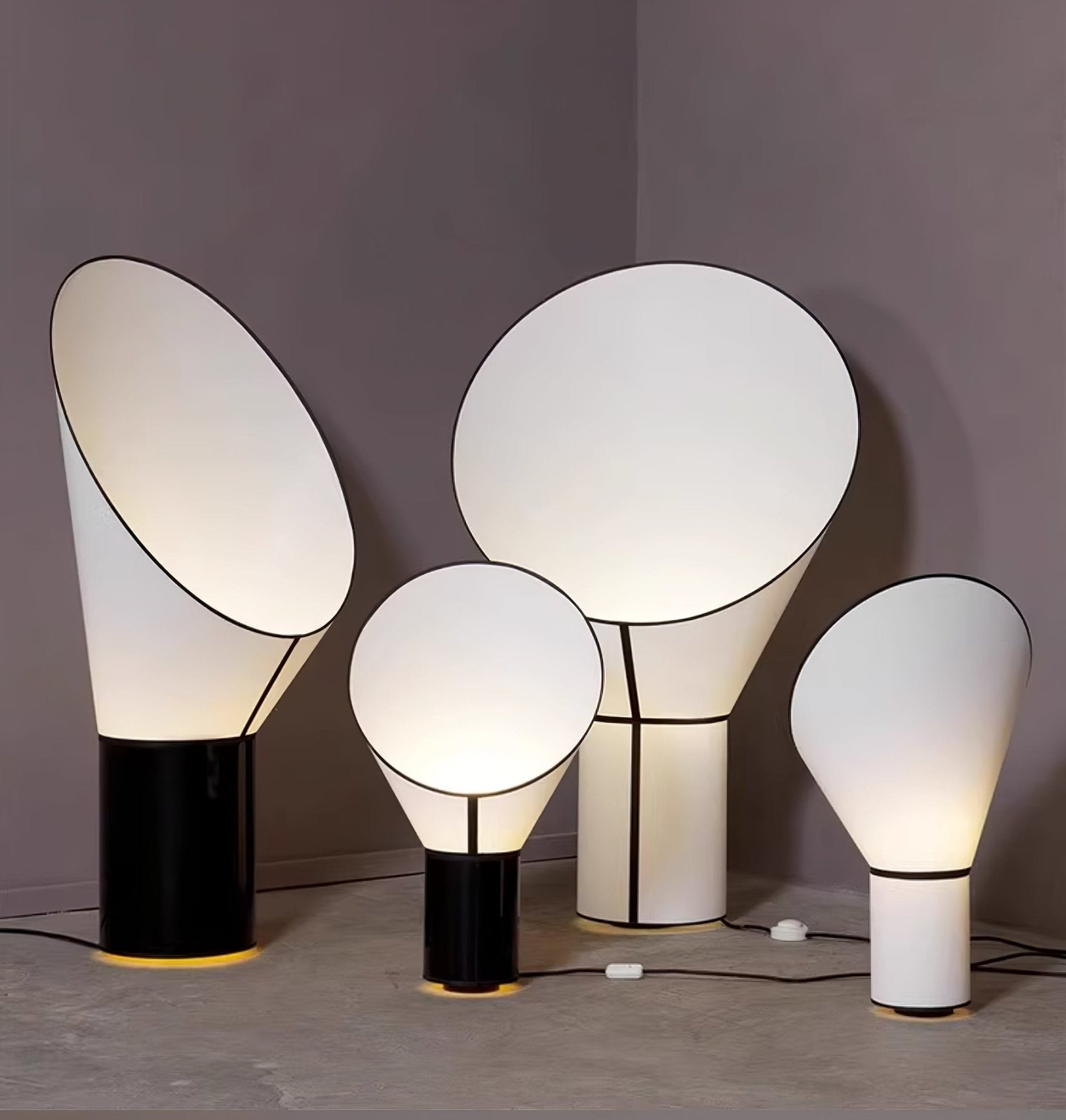 Sketch Line Floor Lamp-Neutral Decor