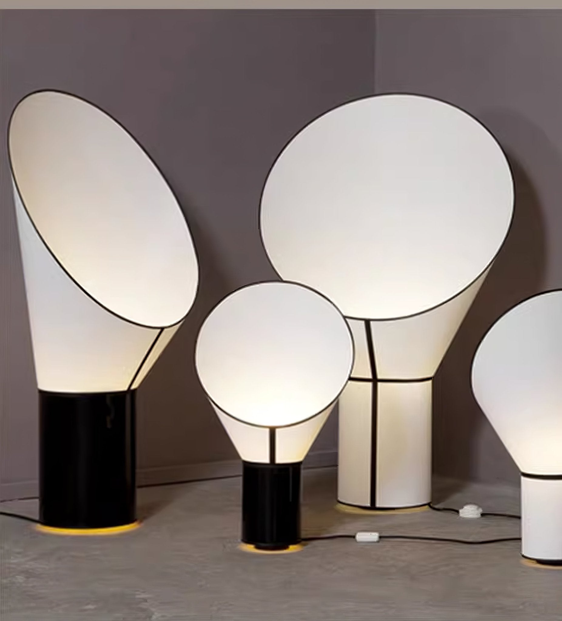 Artful Outline Table Lamp-Neutral Decor