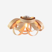 Veylo Wooden Ribbon Ceiling Lamp