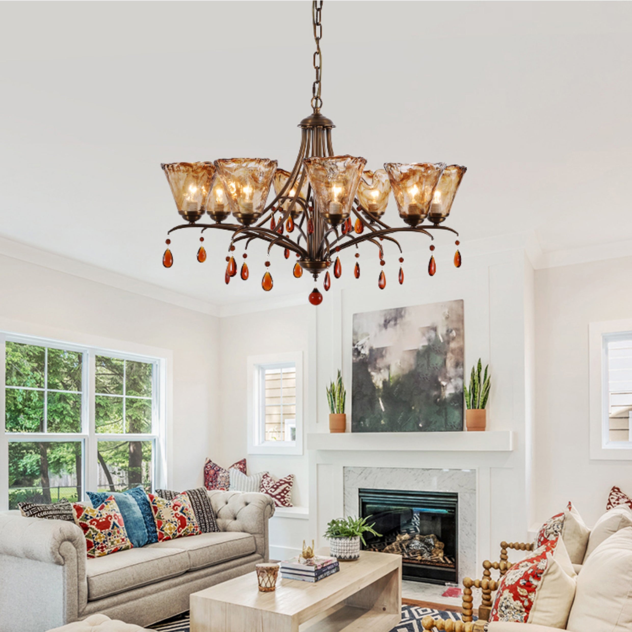 Genevieve Crystal Chandelier