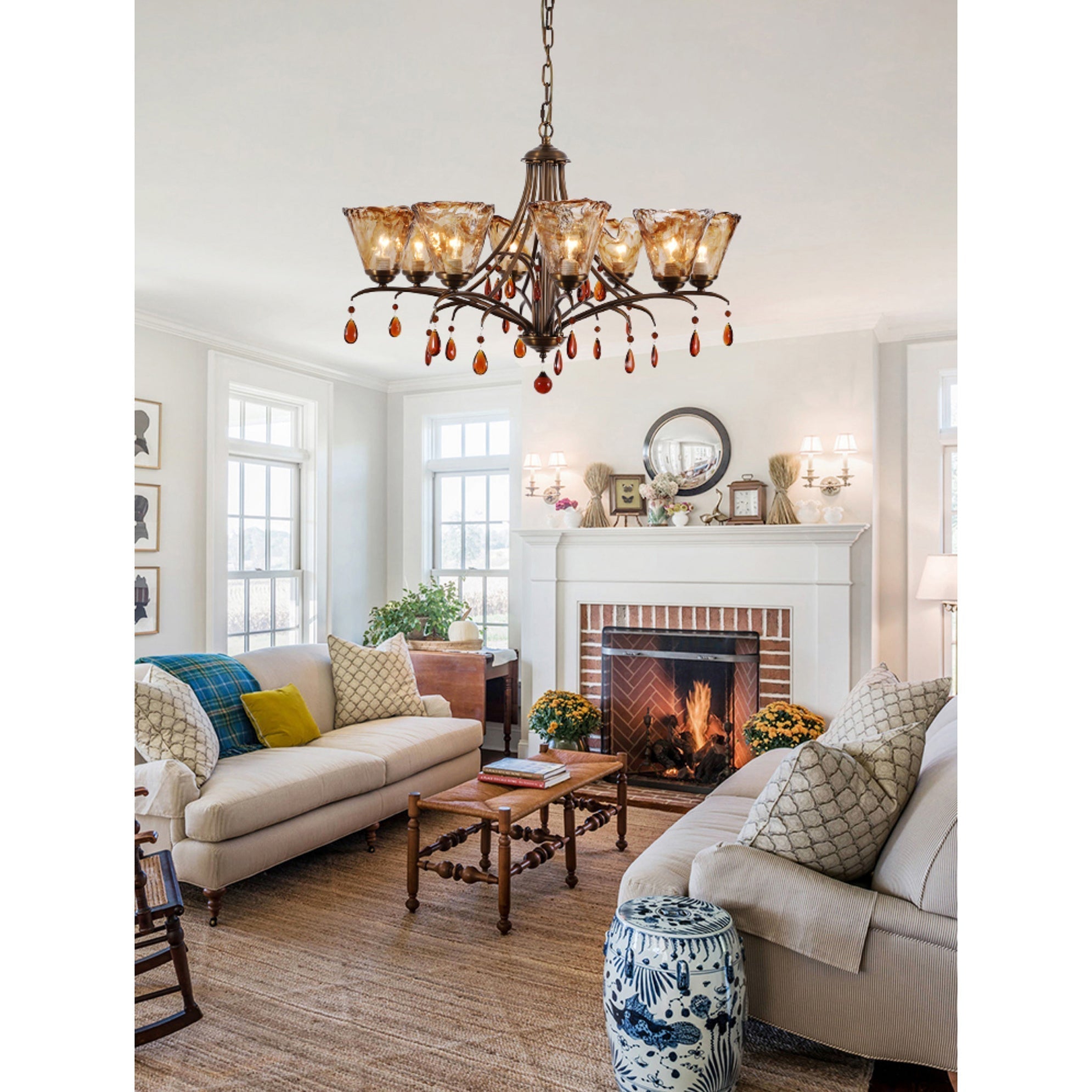 Genevieve Crystal Chandelier