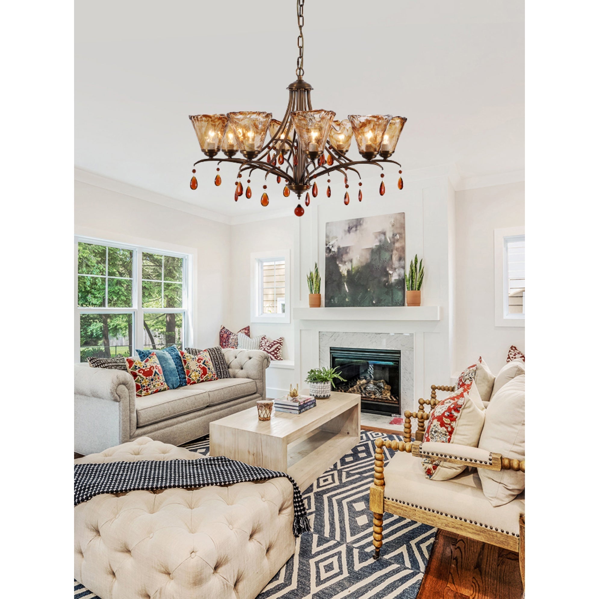 Genevieve Crystal Chandelier