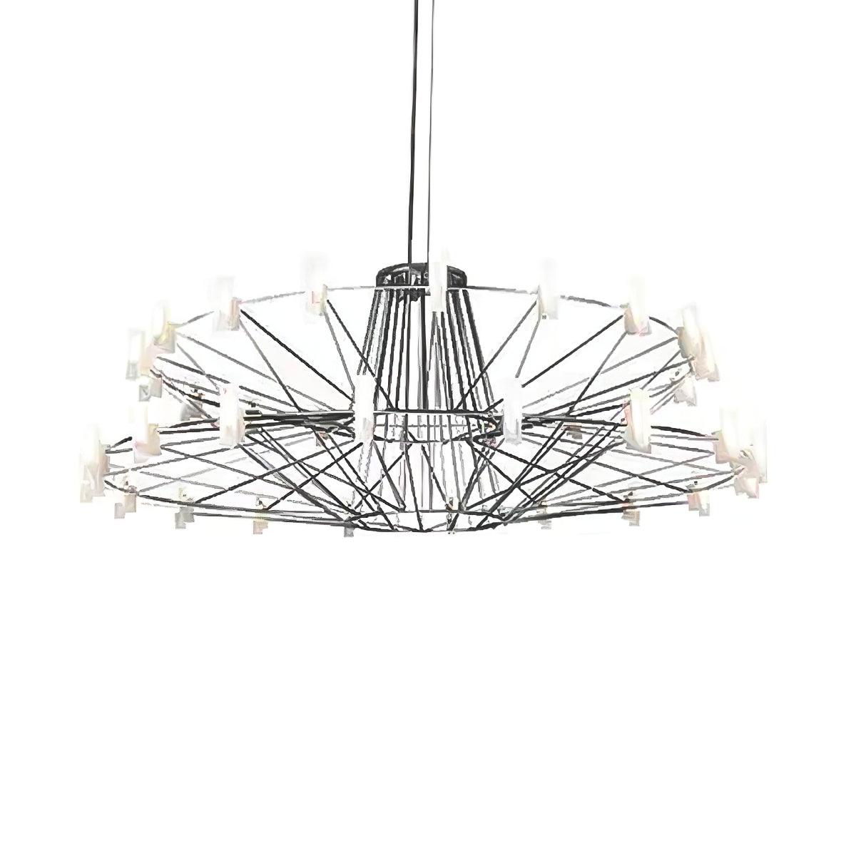 Lustra Chandelier Sky Ballet Stainless Steel Acrylic Modern-Neutral Decor