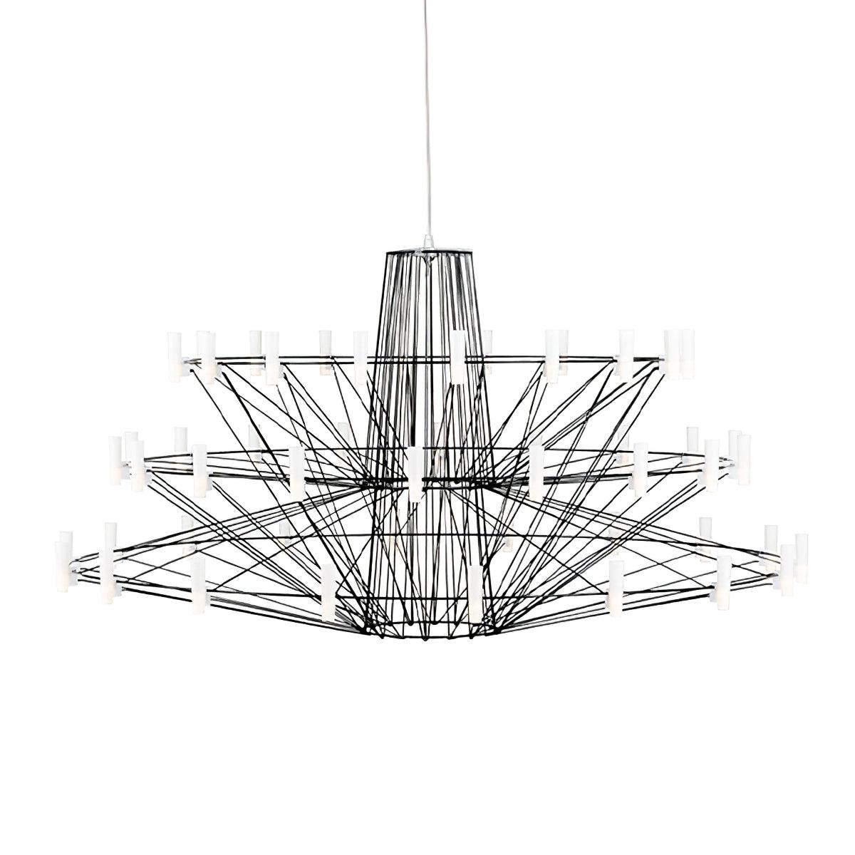 Lustra Chandelier Sky Ballet Stainless Steel Acrylic Modern-Neutral Decor