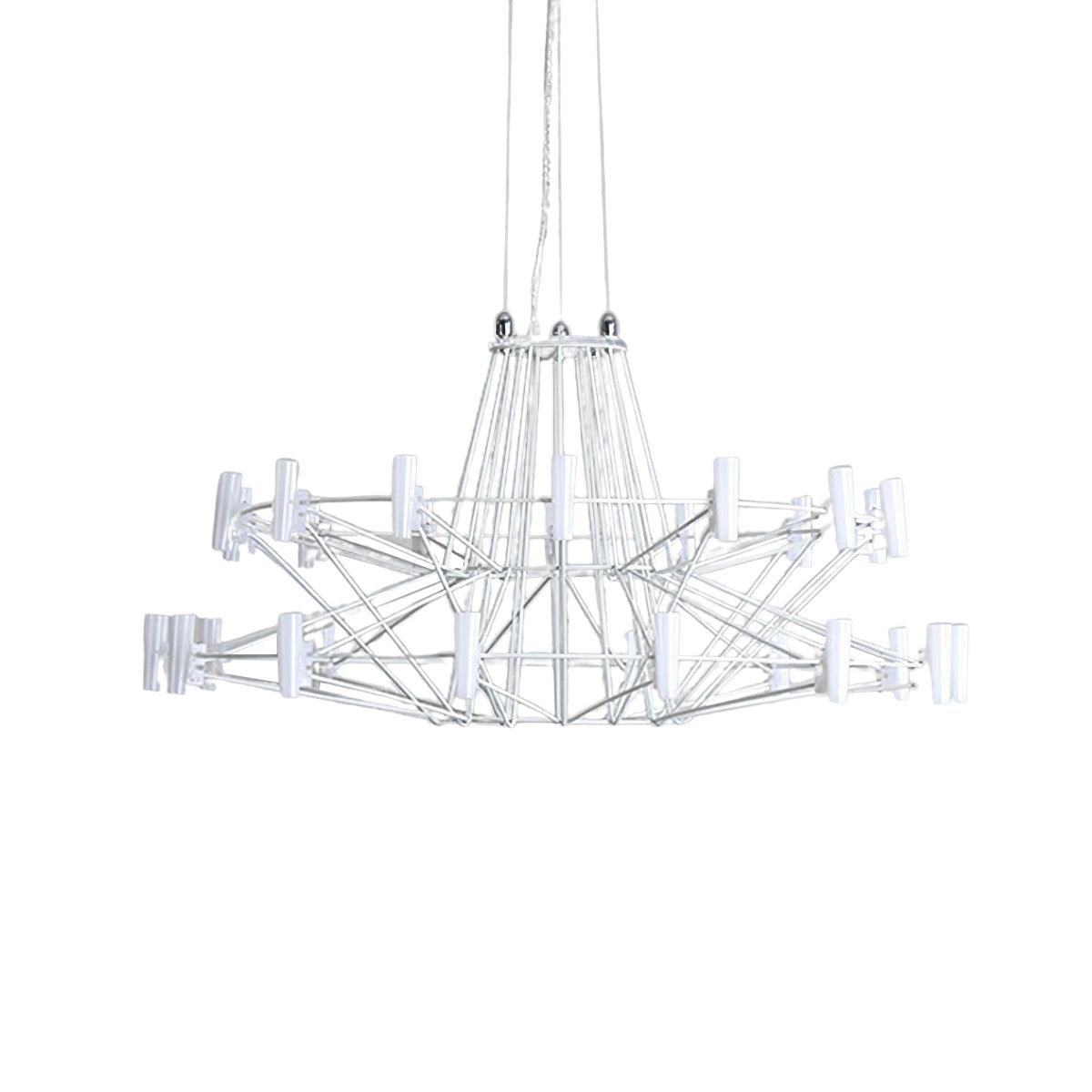 Lustra Chandelier Sky Ballet Stainless Steel Acrylic Modern-Neutral Decor