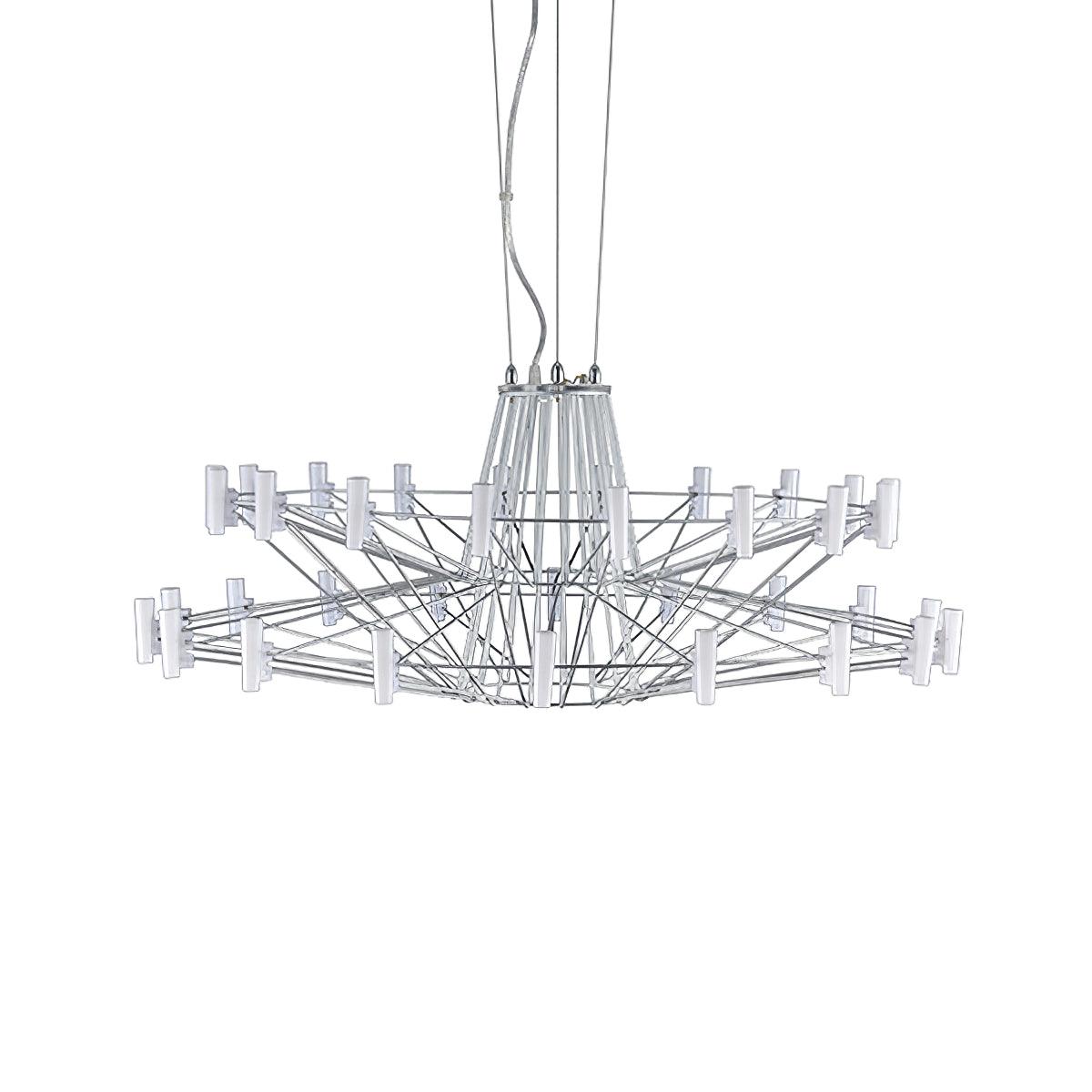 Lustra Chandelier Sky Ballet Stainless Steel Acrylic Modern-Neutral Decor