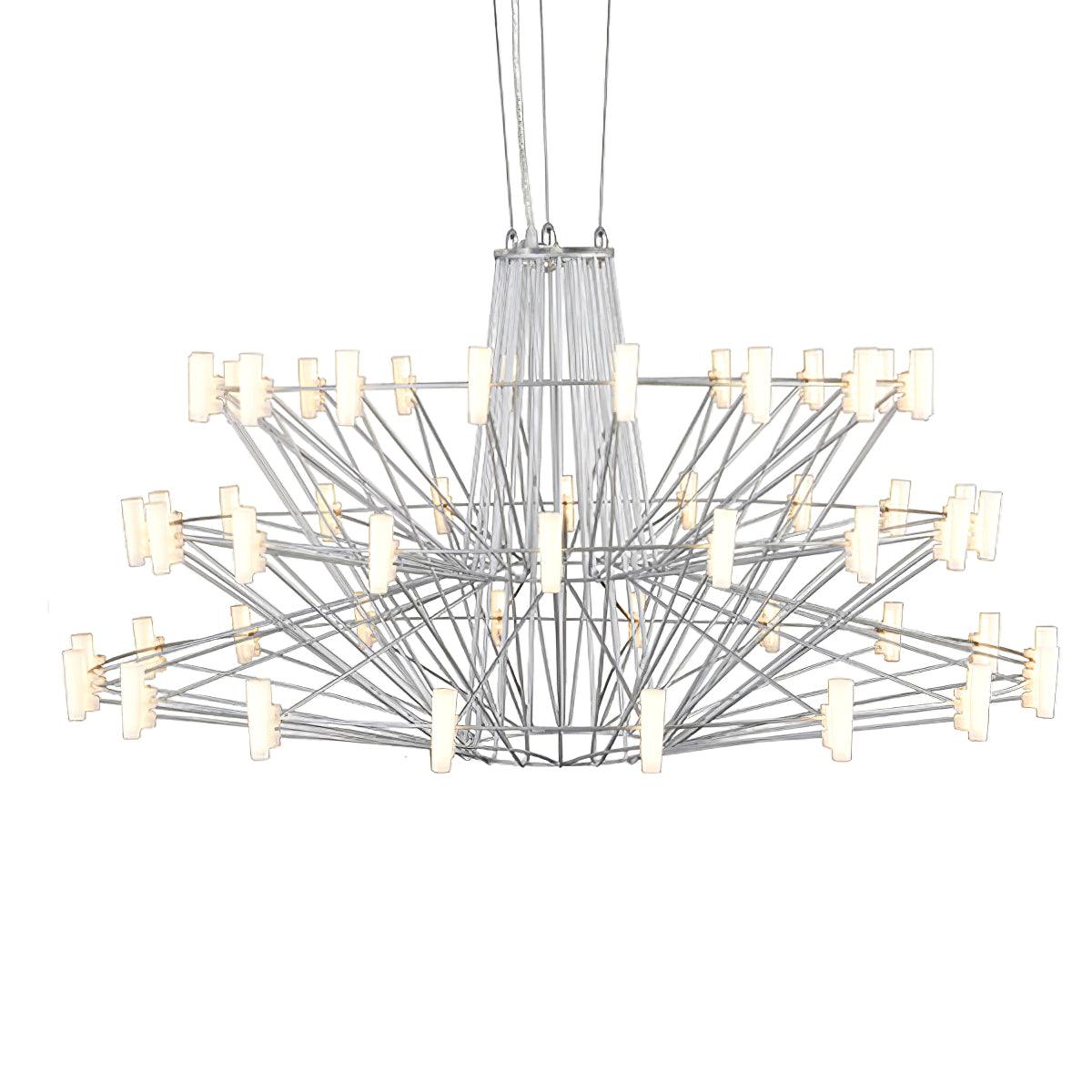 Lustra Chandelier Sky Ballet Stainless Steel Acrylic Modern-Neutral Decor