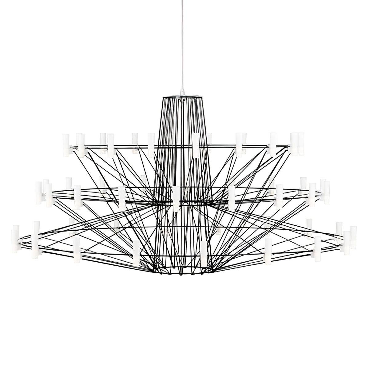 Lustra Chandelier Sky Ballet Stainless Steel Acrylic Modern-Neutral Decor
