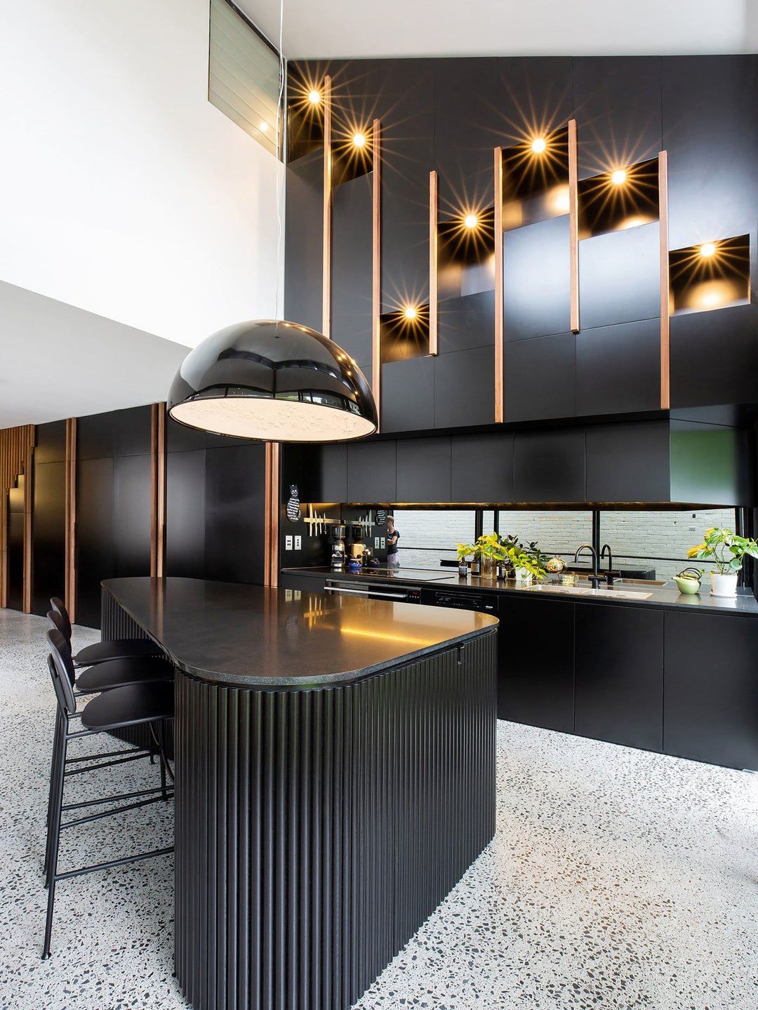 Comparison of the three available sizes of the Sky Garden Pendant Lamp.