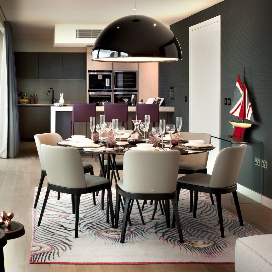 Lustra Pendant Lamp Suspension for Living Room-Neutral Decor