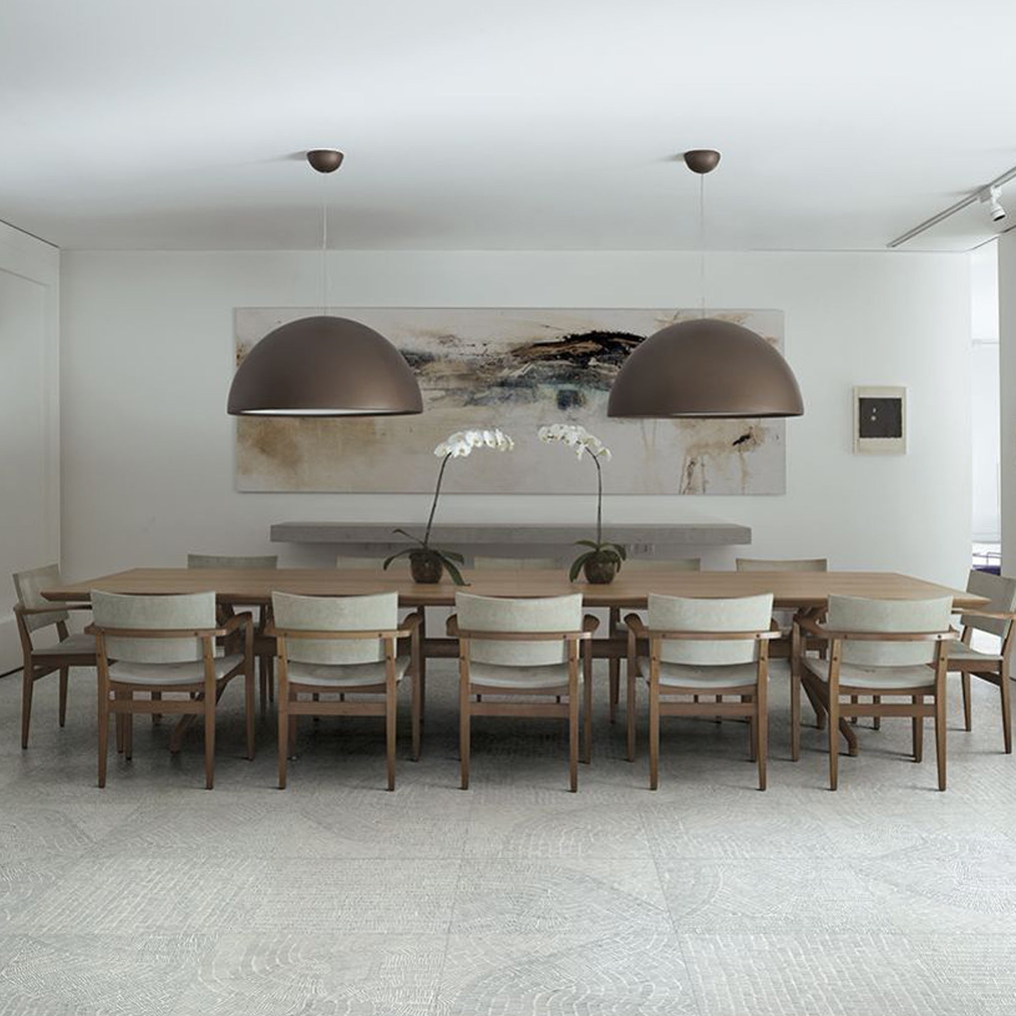 Lustra Pendant Lamp Suspension for Living Room-Neutral Decor