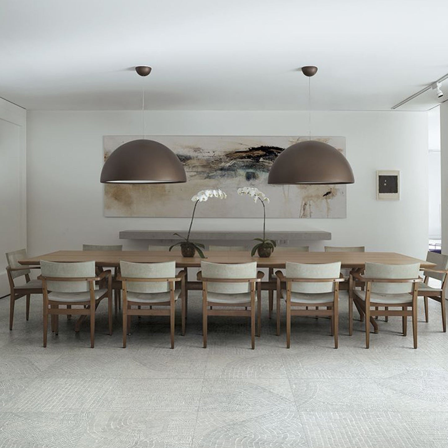 Lustra Pendant Lamp Suspension for Living Room-Neutral Decor