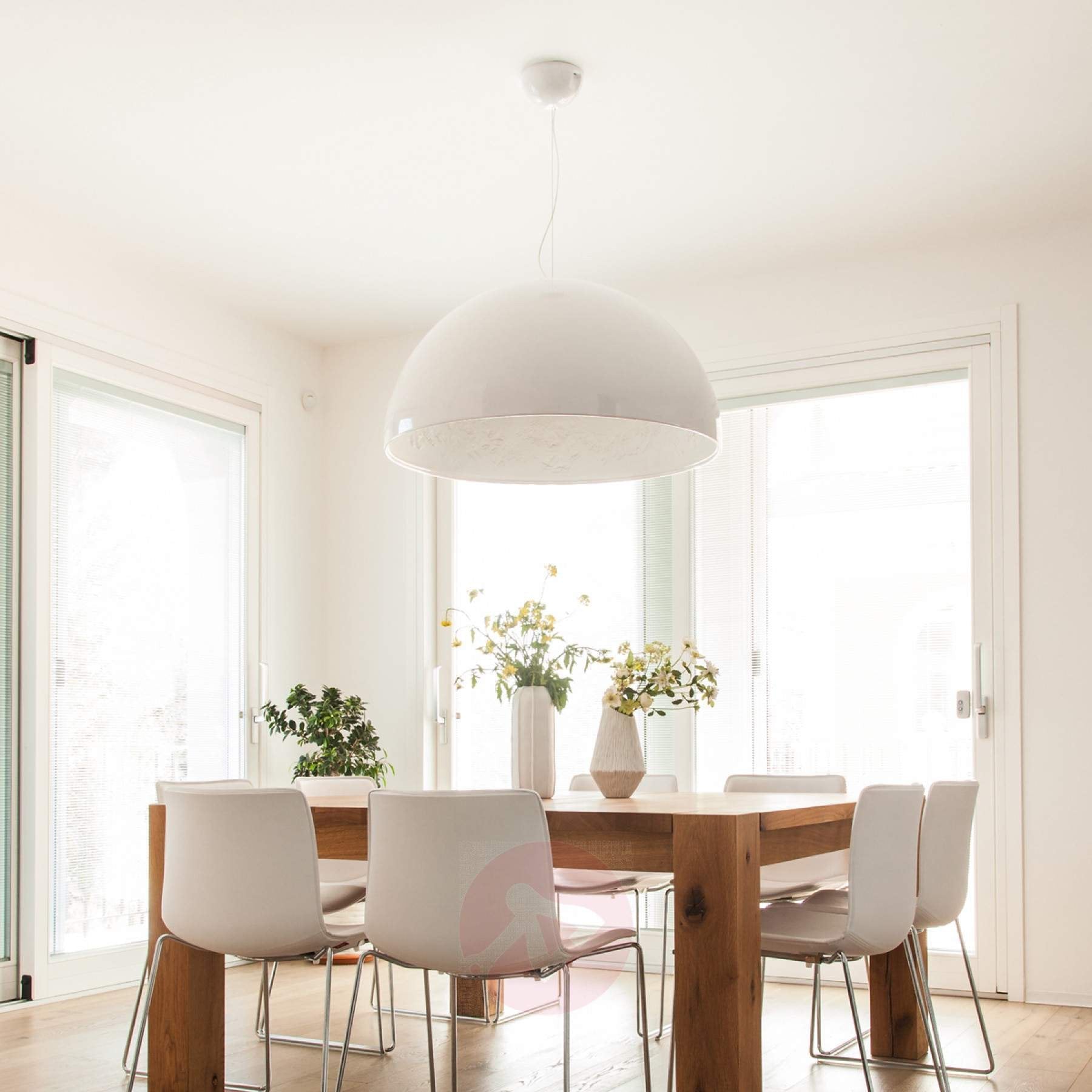 Lustra Pendant Lamp Suspension for Living Room-Neutral Decor