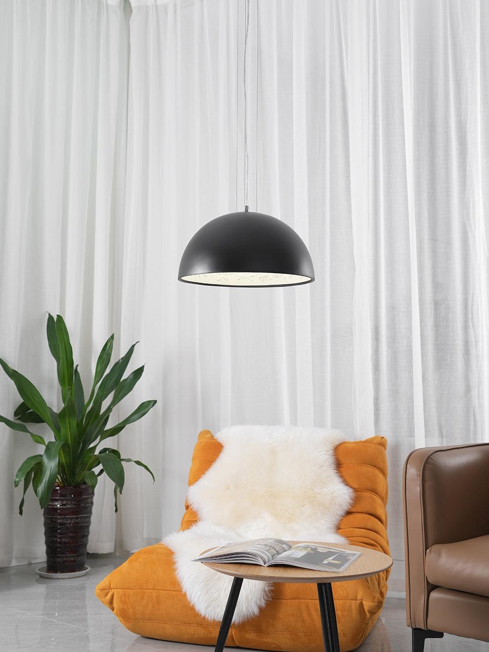 Lustra Pendant Lamp Suspension for Living Room-Neutral Decor