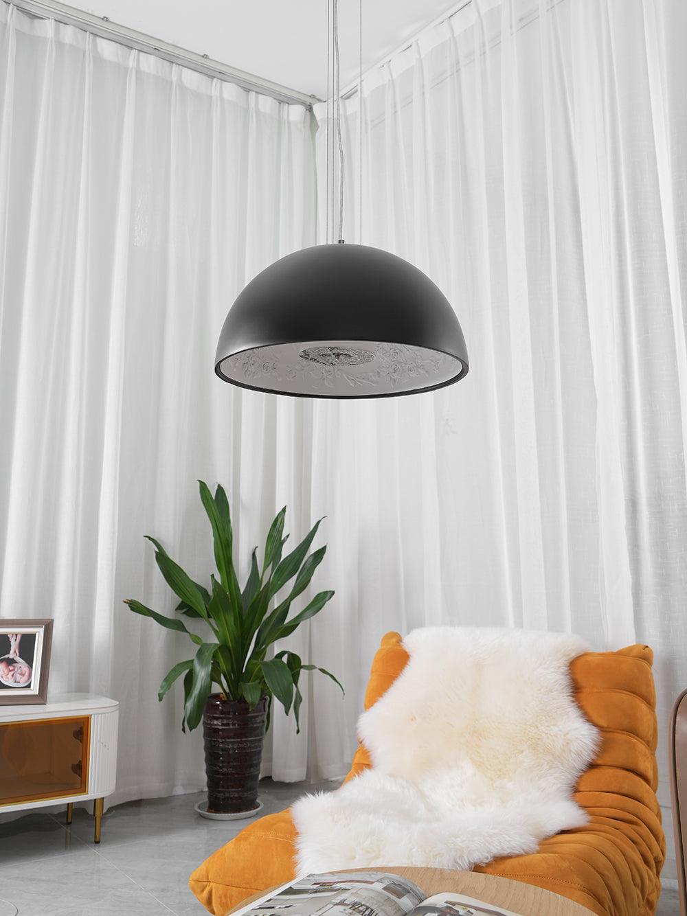 Lustra Pendant Lamp Suspension for Living Room-Neutral Decor
