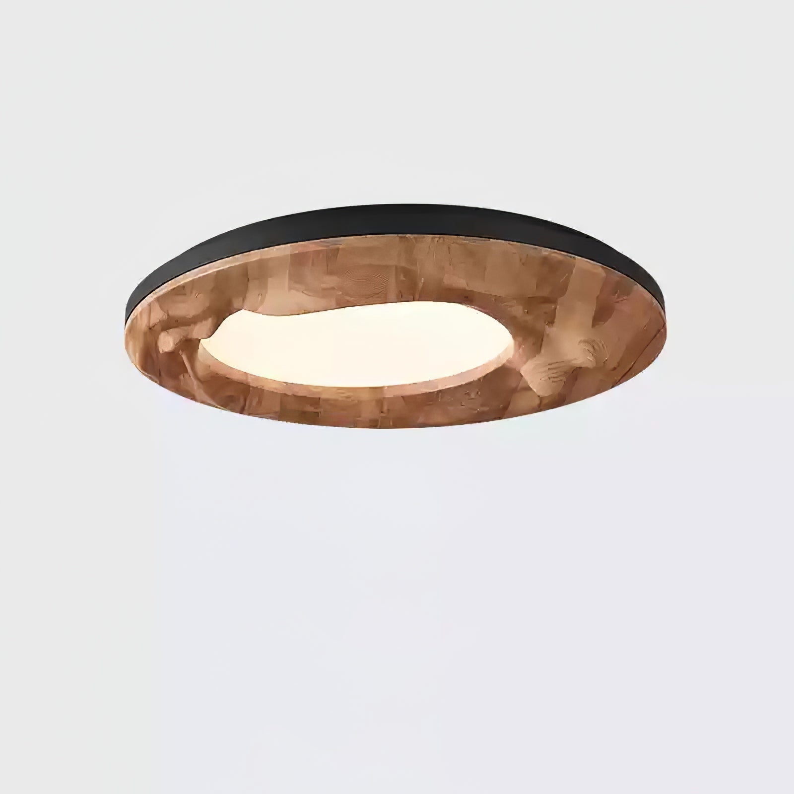 Seloz Ceiling Lamp Wood Ripple Organic Tranquil-Neutral Decor