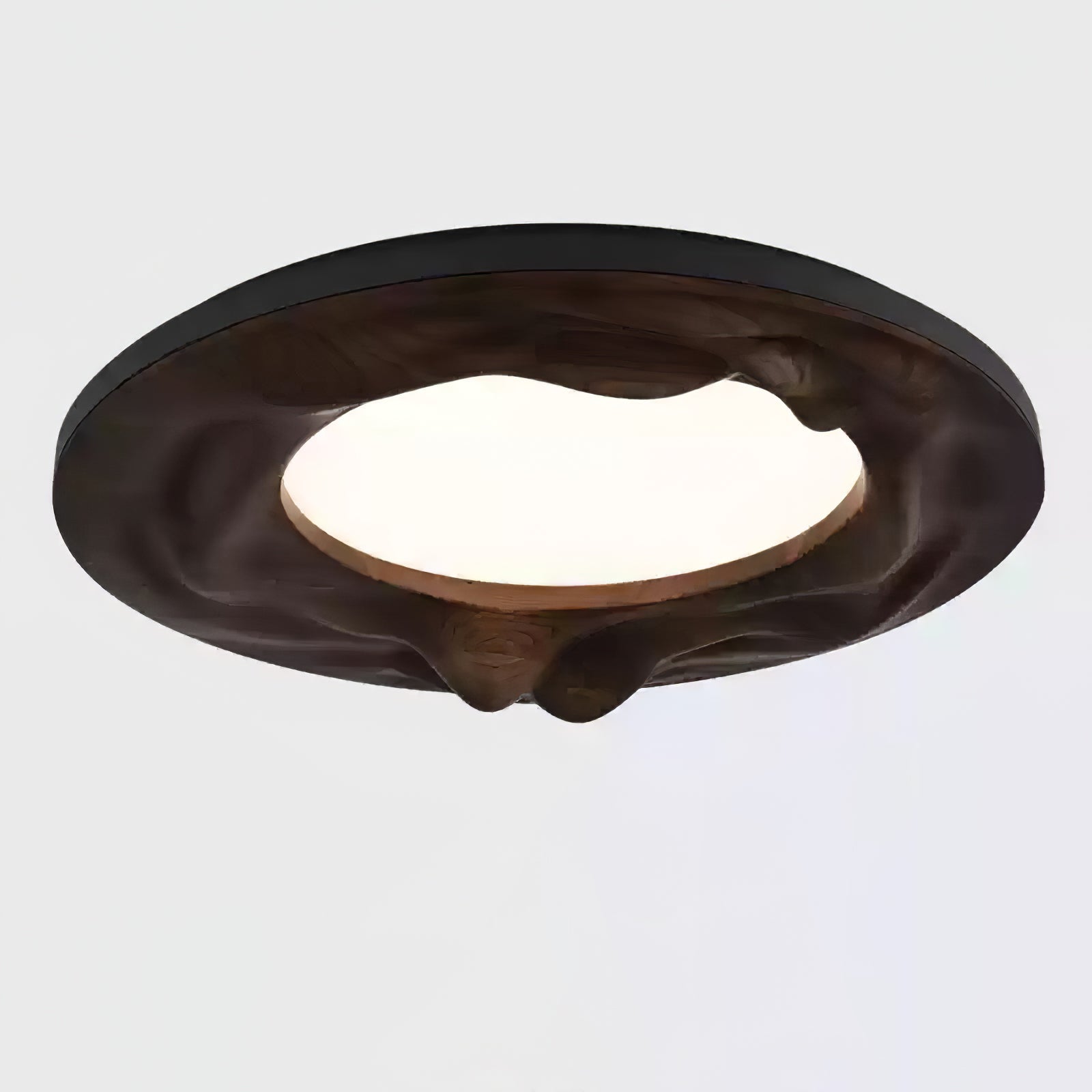 Seloz Ceiling Lamp Wood Ripple Organic Tranquil-Neutral Decor