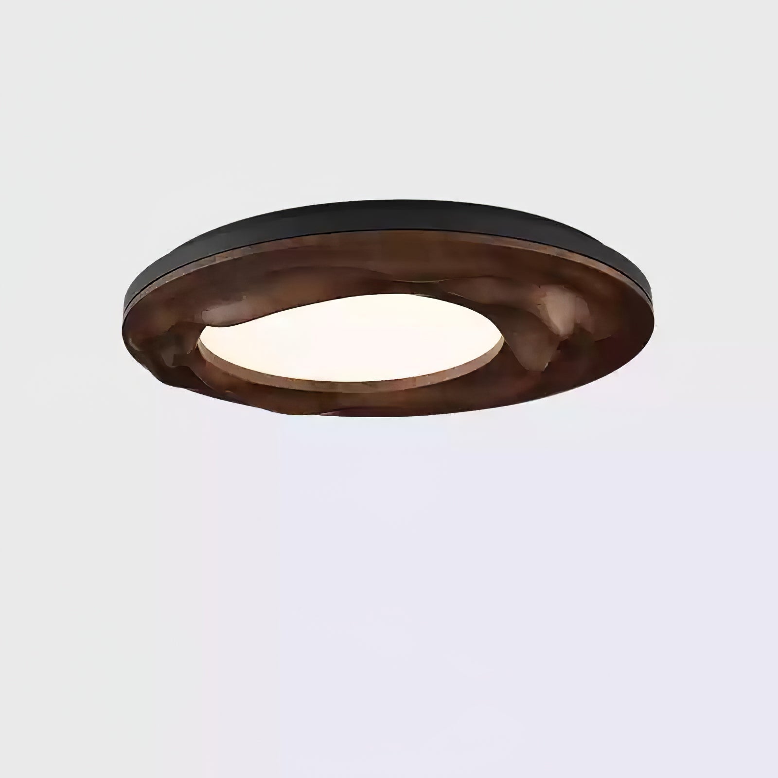 Seloz Ceiling Lamp Wood Ripple Organic Tranquil-Neutral Decor