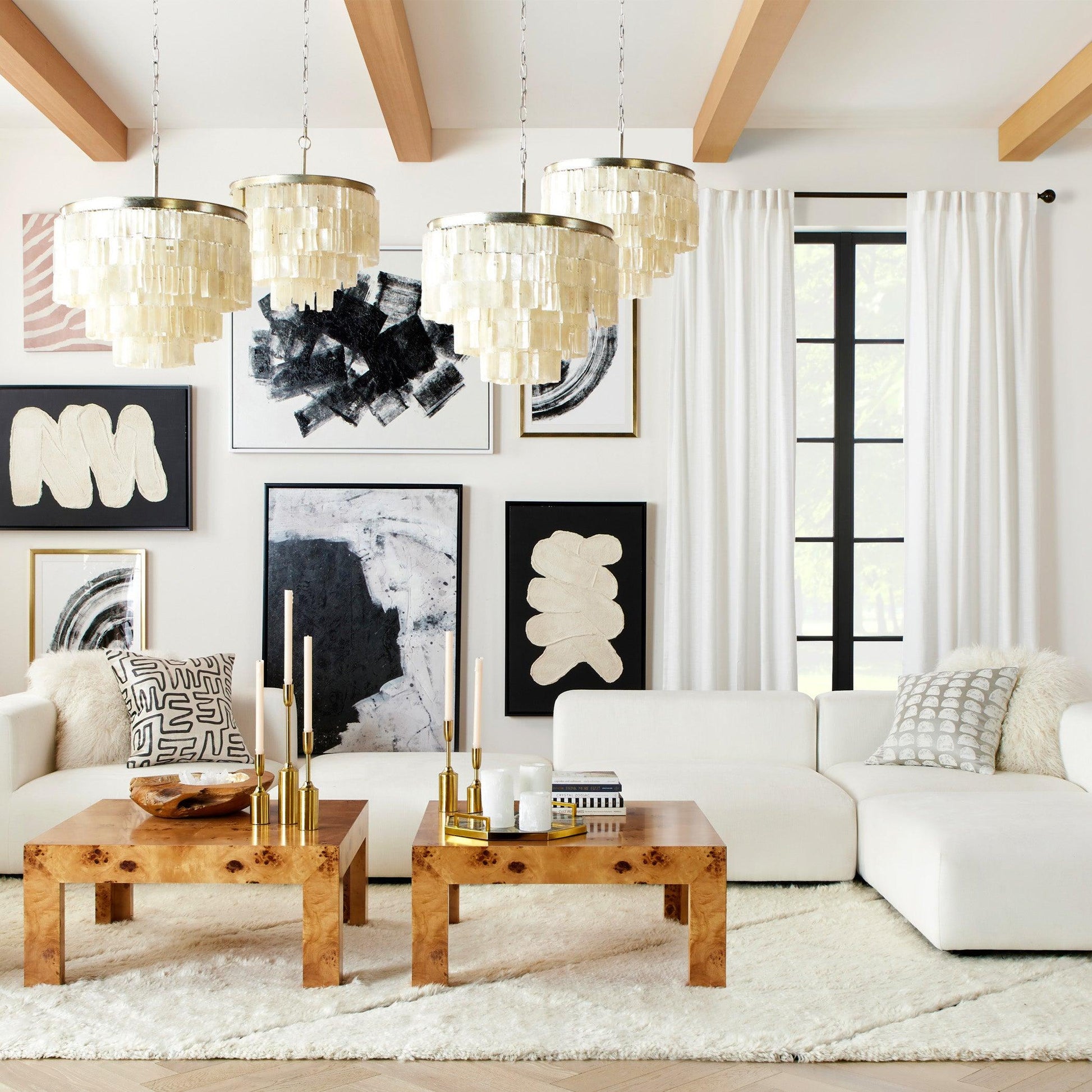 Olive Luxury Pendant Light-Neutral Decor