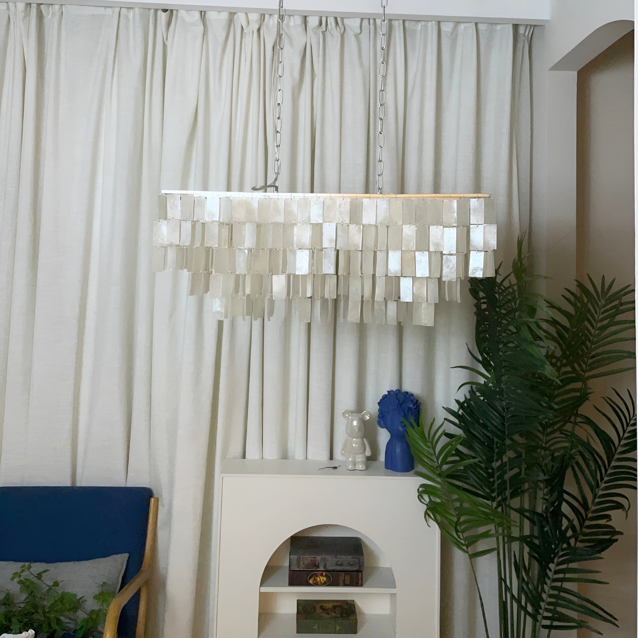 Olive Luxury Pendant Light-Neutral Decor