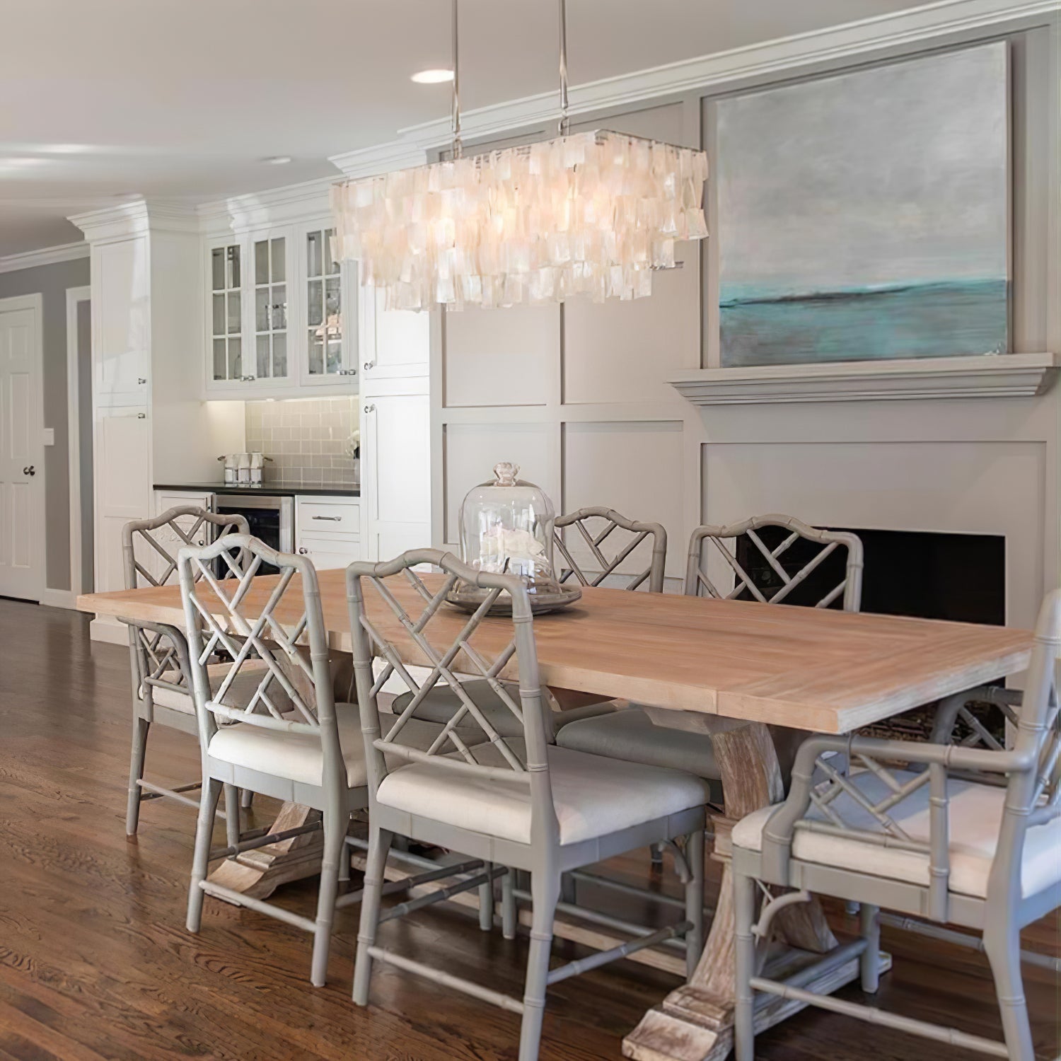 Olive Luxury Pendant Light-Neutral Decor