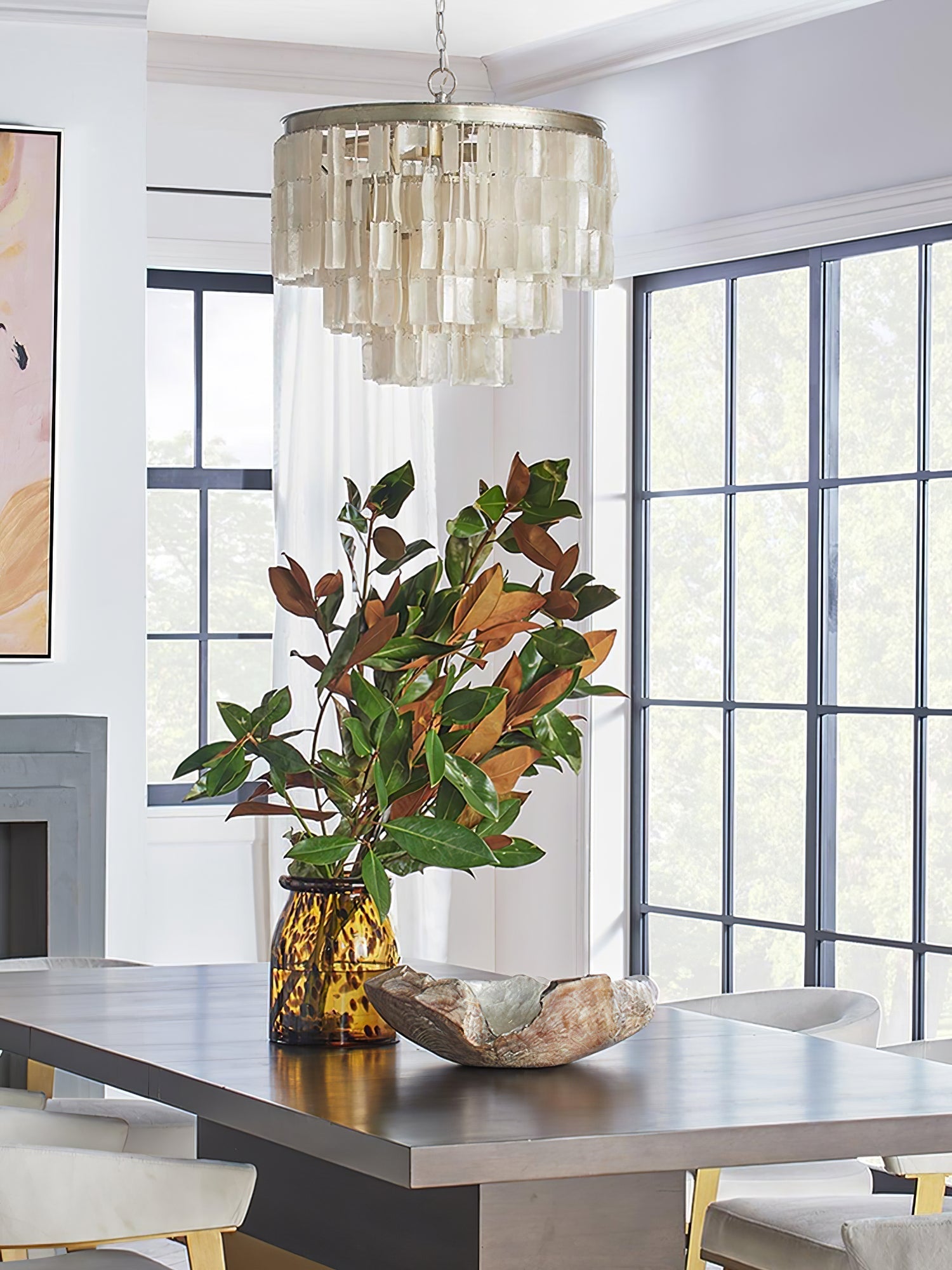 Olive Luxury Pendant Light-Neutral Decor