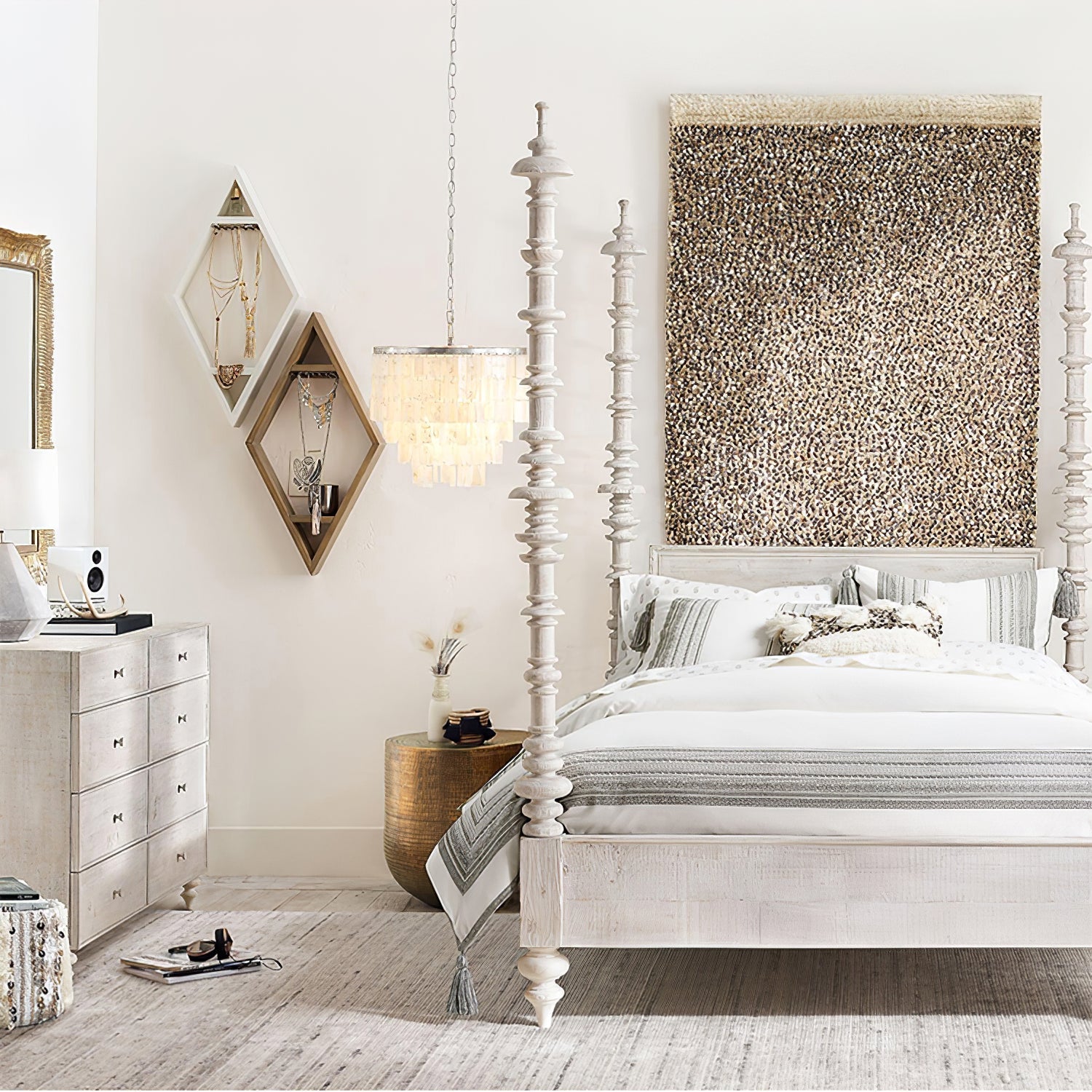 Olive Luxury Pendant Light-Neutral Decor