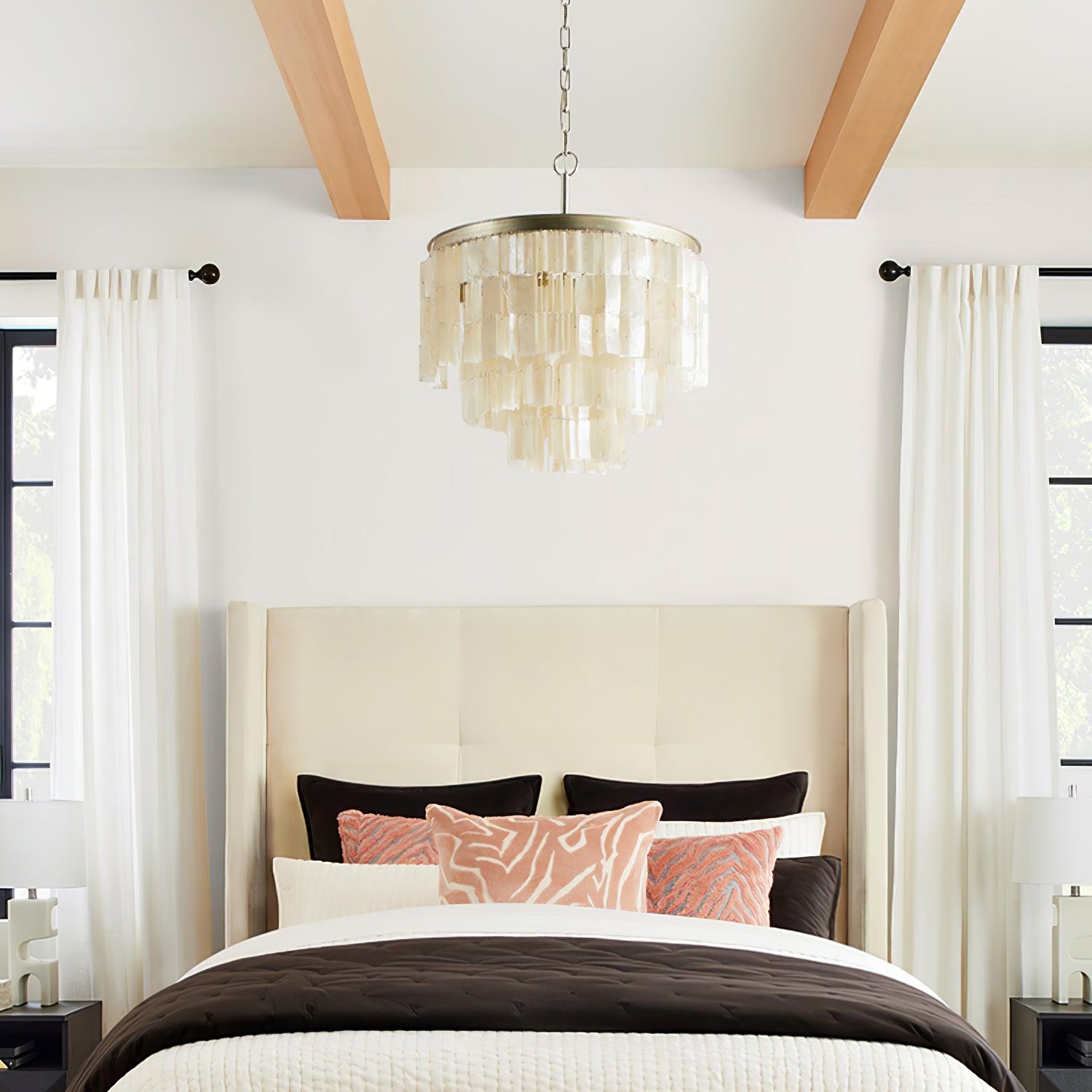 Olive Luxury Pendant Light-Neutral Decor